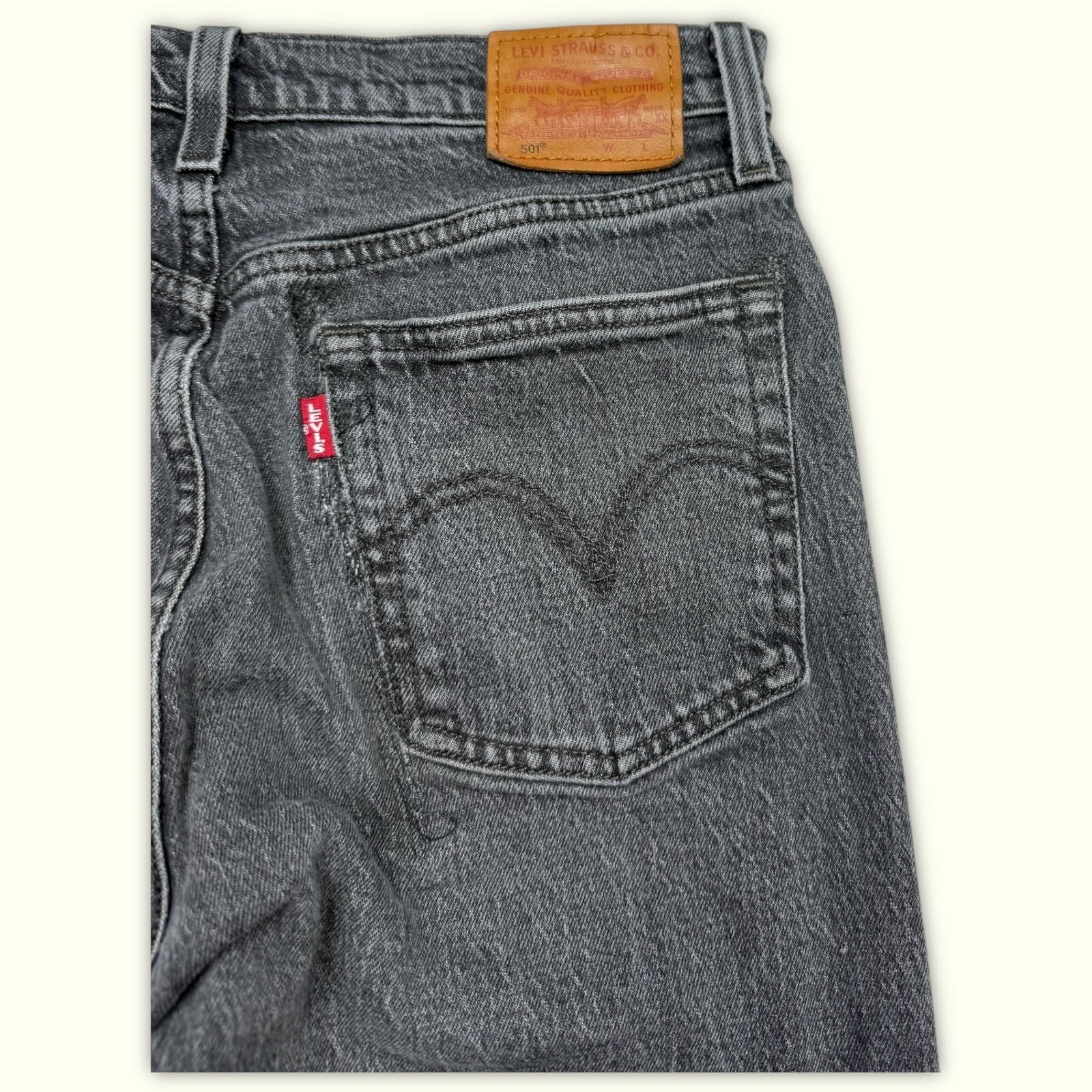 Levi'S Jean Regular Femme 2010s Normcore – W28