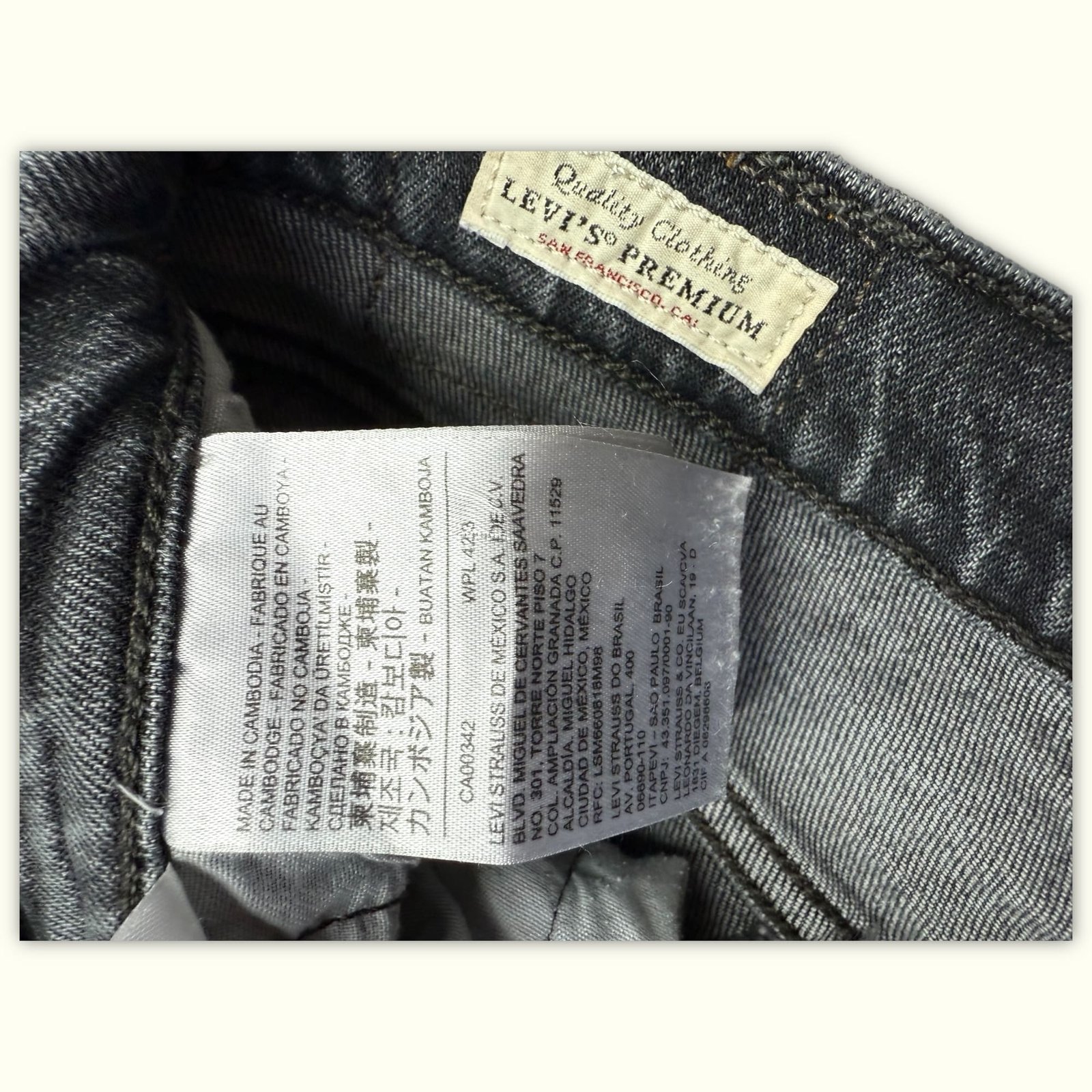 Levi'S Jean Regular Femme 2010s Normcore – W28
