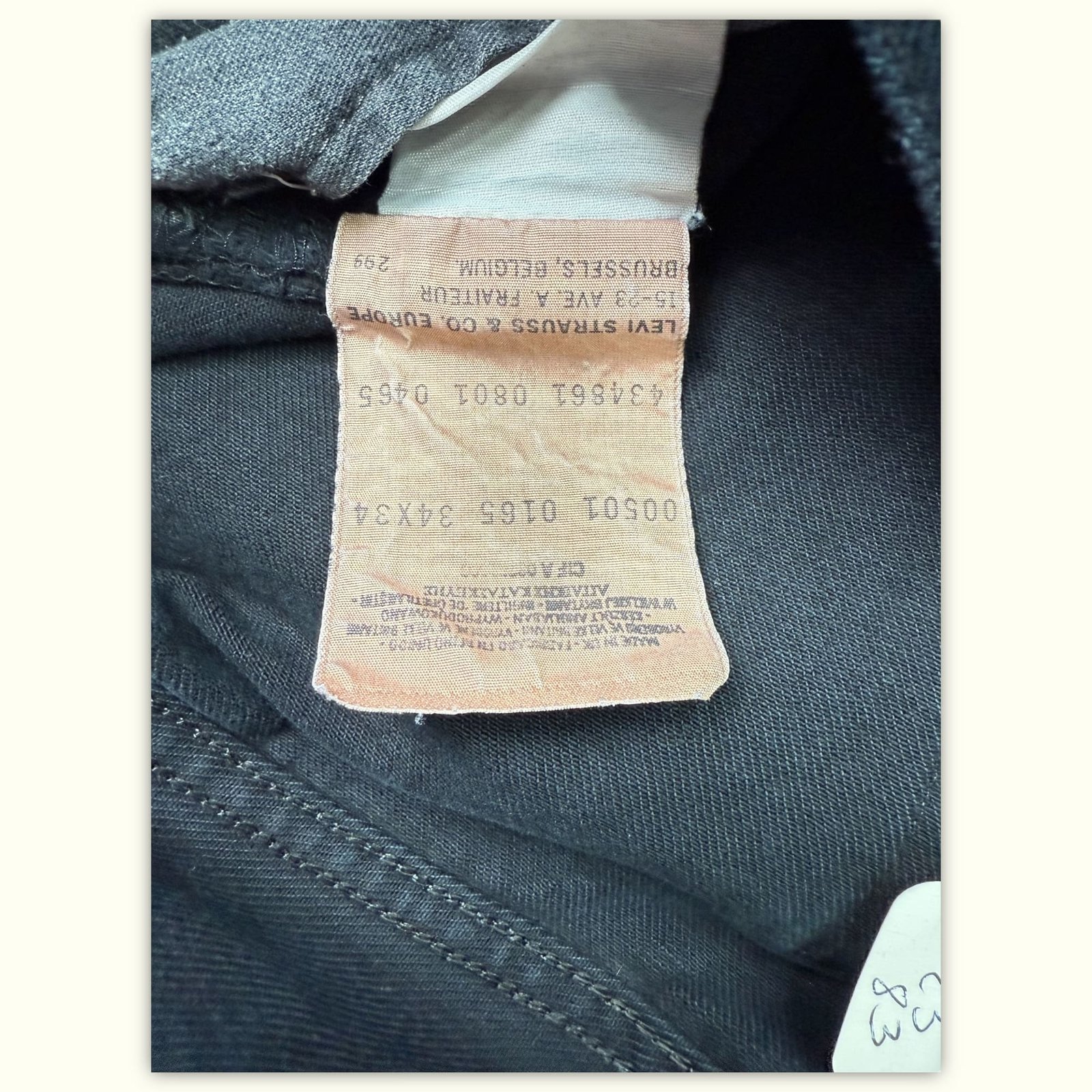 Levi'S Jean Regular Homme 1990s Vintage – W34