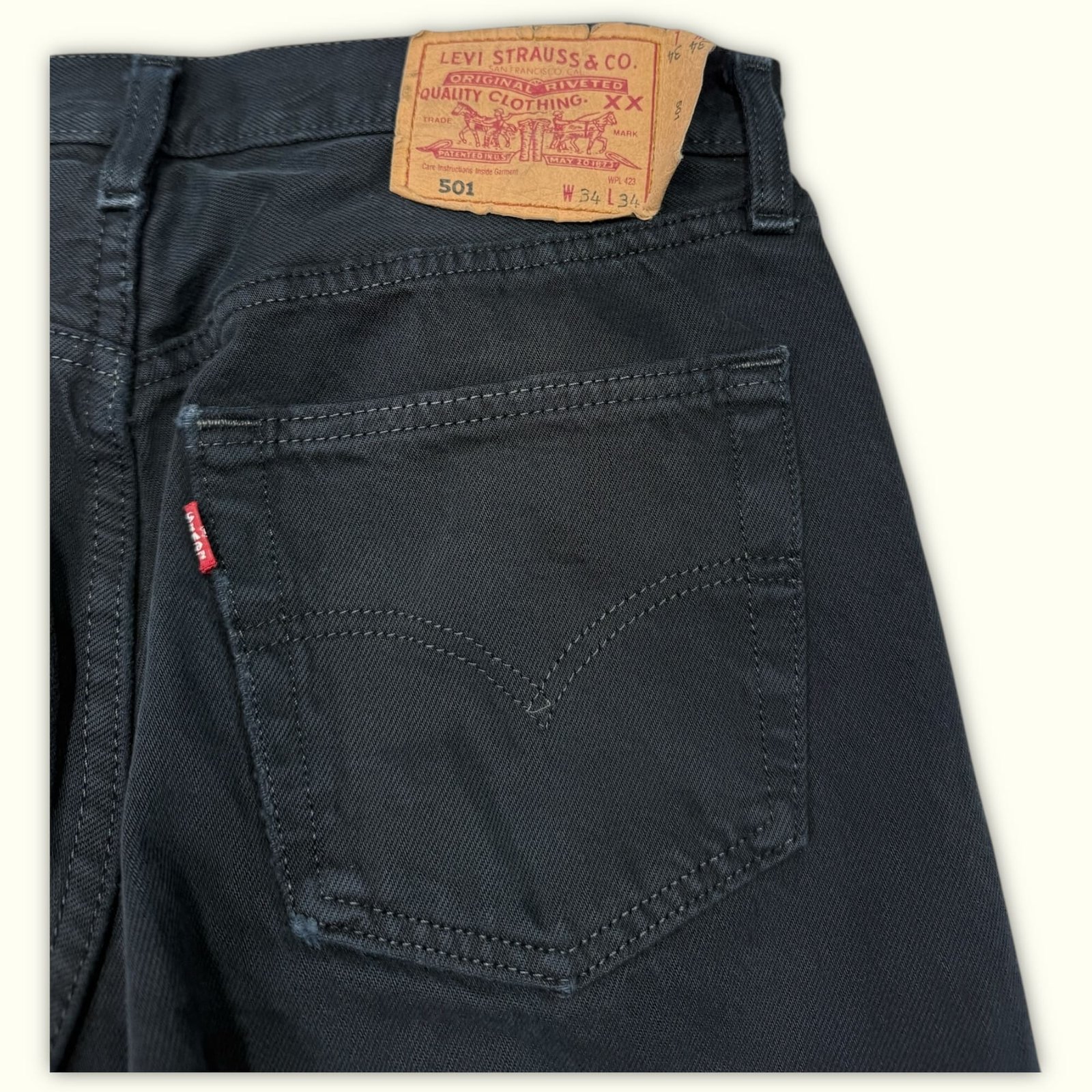 Levi'S Jean Regular Homme 1990s Vintage – W34