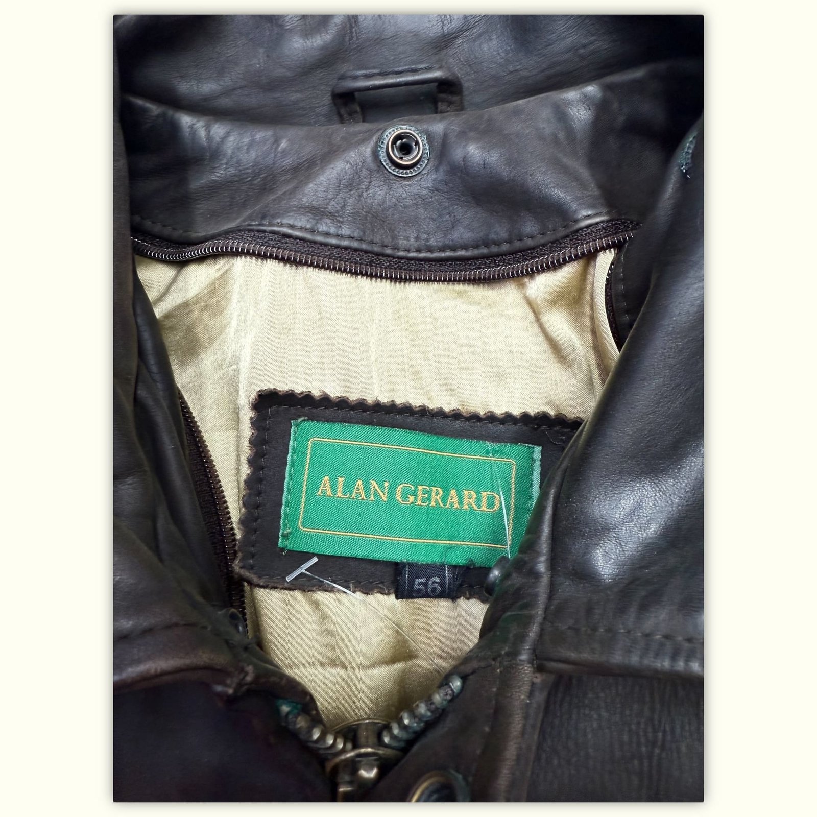 Alan Gerard Blouson Oversize Homme 1990s Vintage – XXL