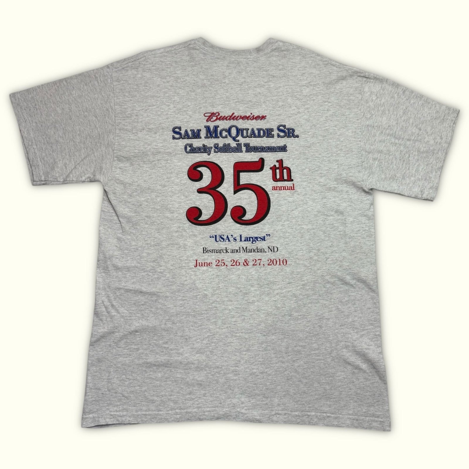 Gildan T-shirt Regular Homme 2010s Vintage – L