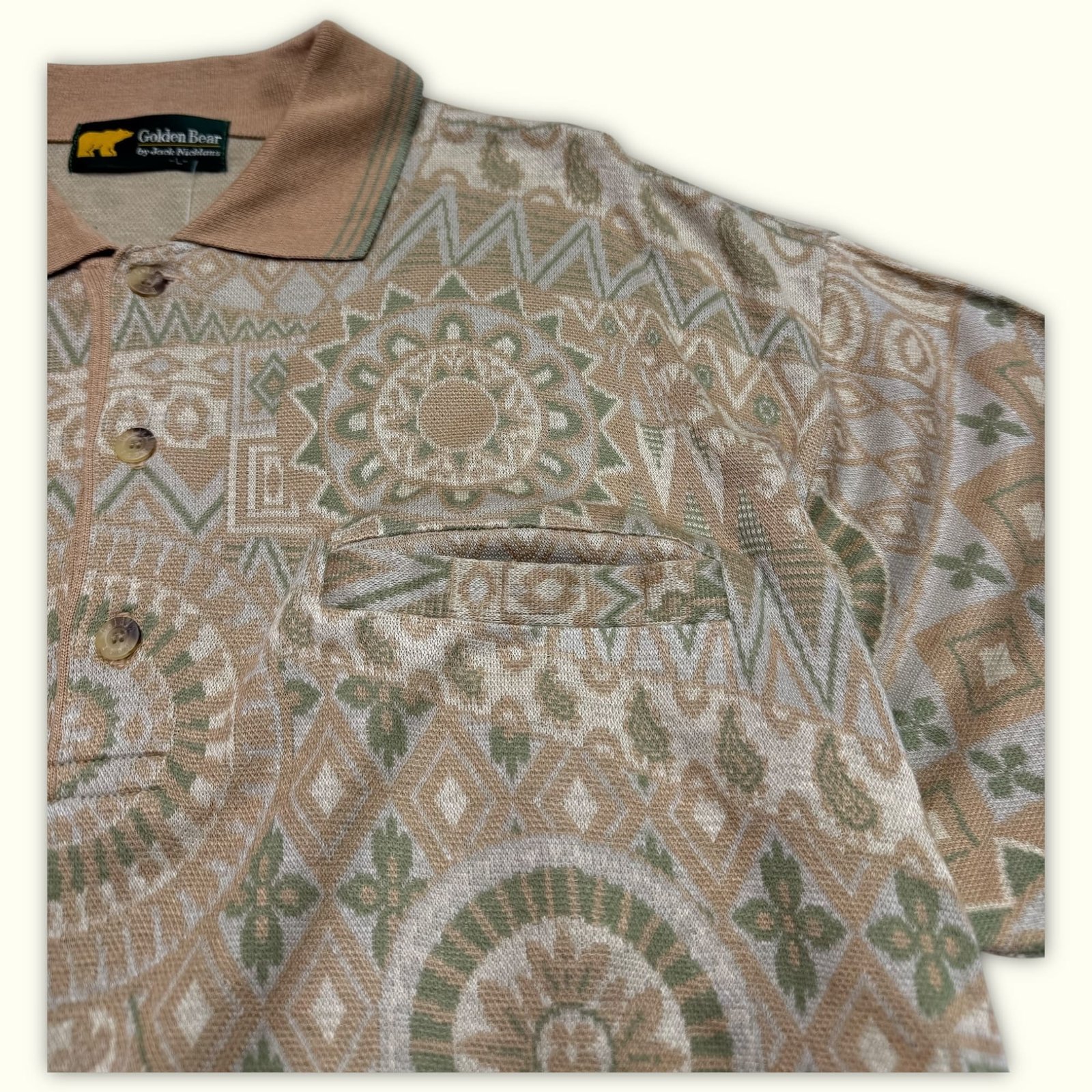 Golden Bear Polo Relaxed Heren Vintage – L