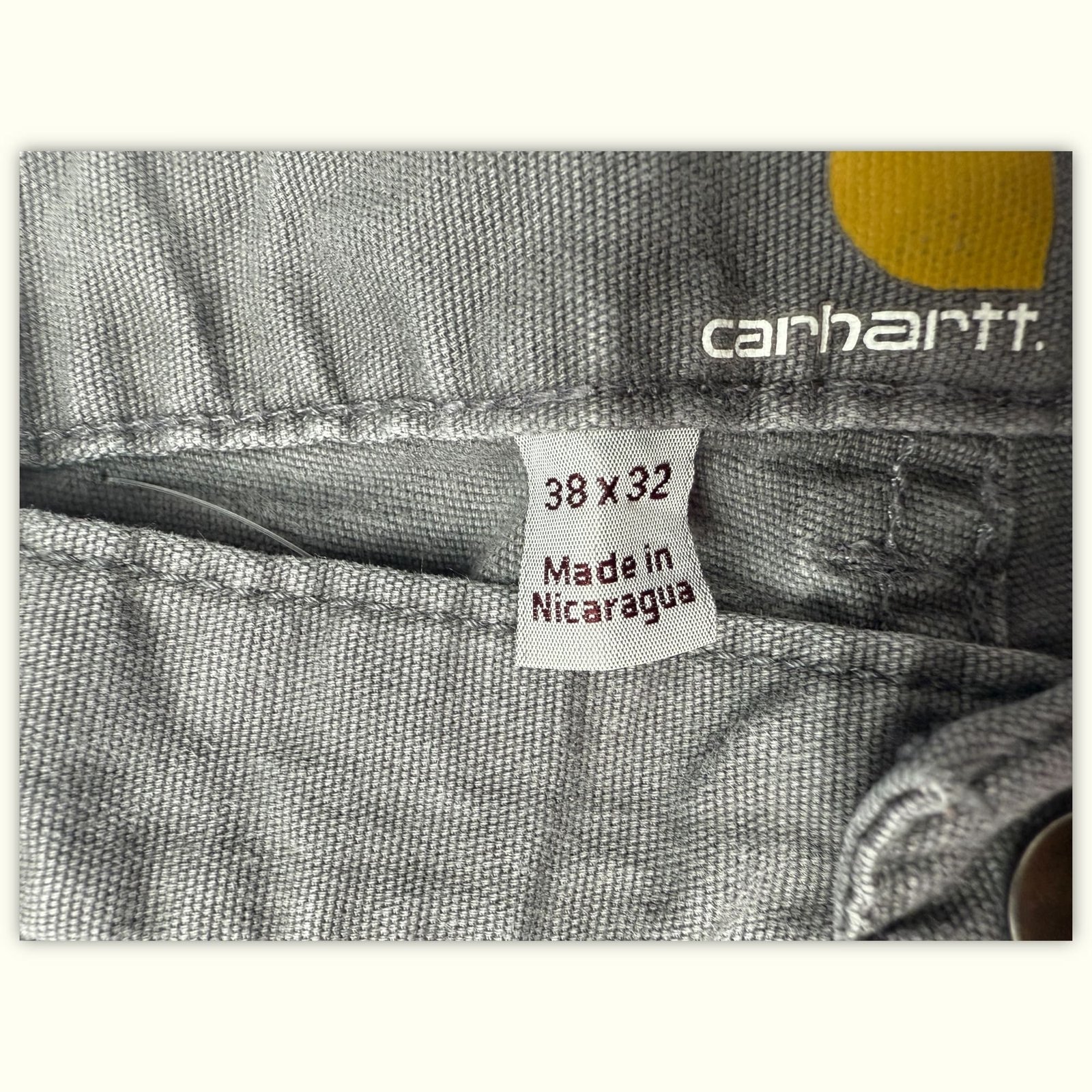 Carhartt Pantalon Relaxed Homme Workwear – W38