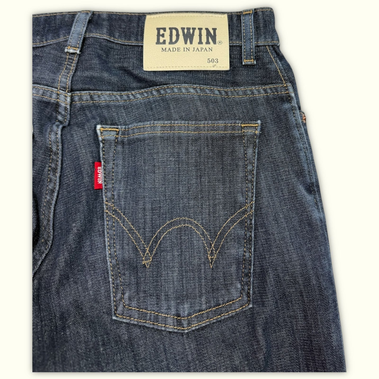 Edwin Jean Regular Homme 2000s Streetwear japonais – W28
