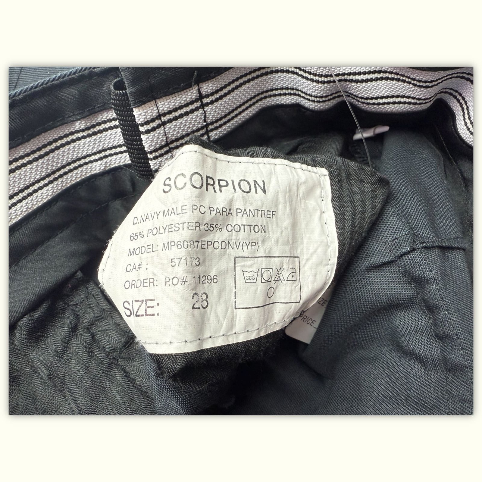 Scorpion Pantalon cargo Regular Homme Utility – W28