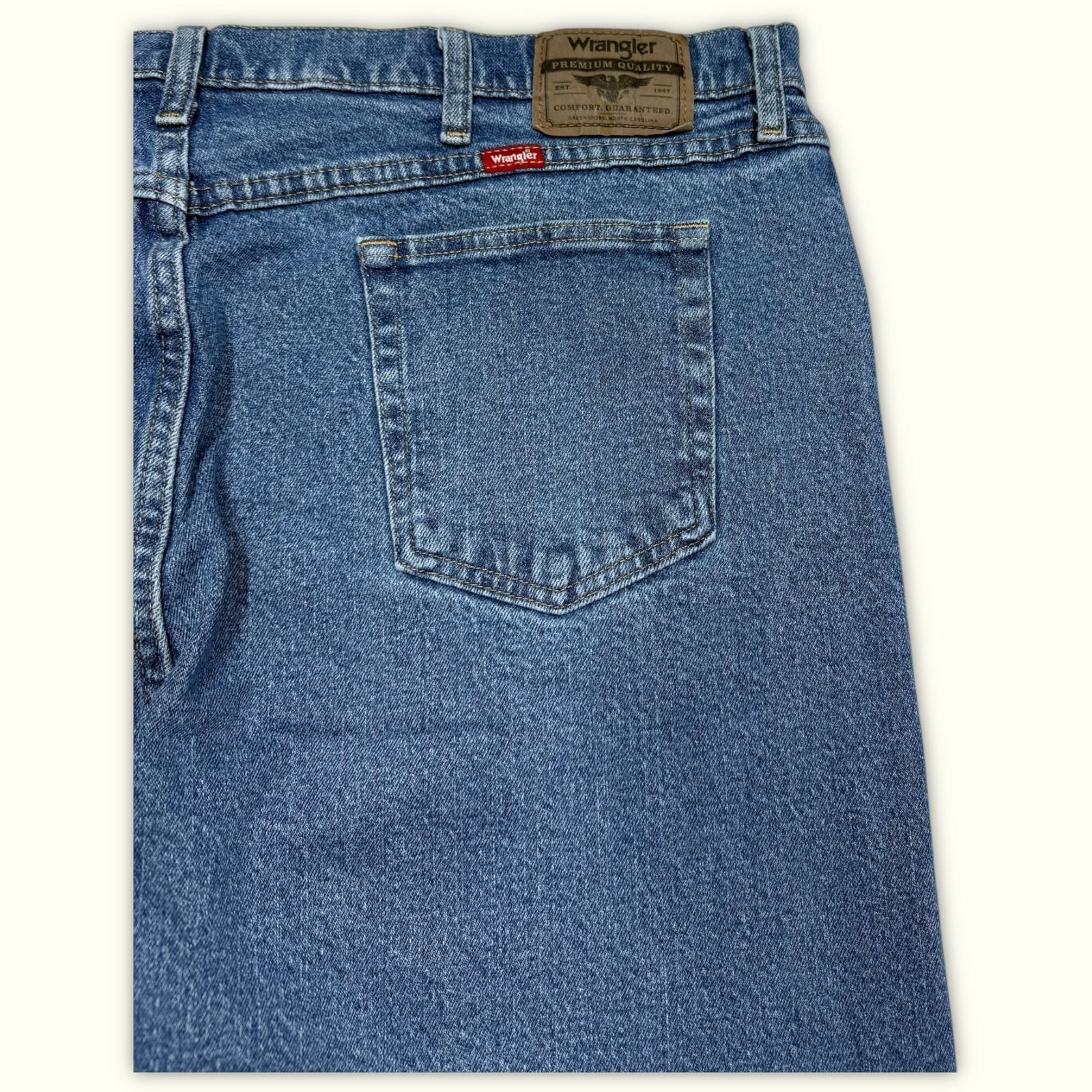 Wrangler Jean Regular Homme 2000s Workwear – W42