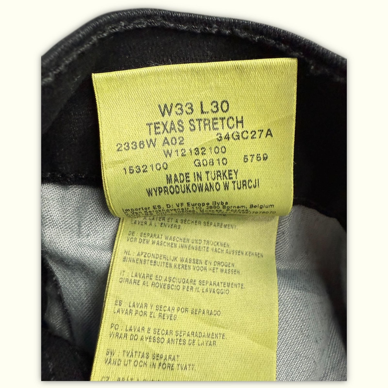 Wrangler Jean Regular Homme Western – W33
