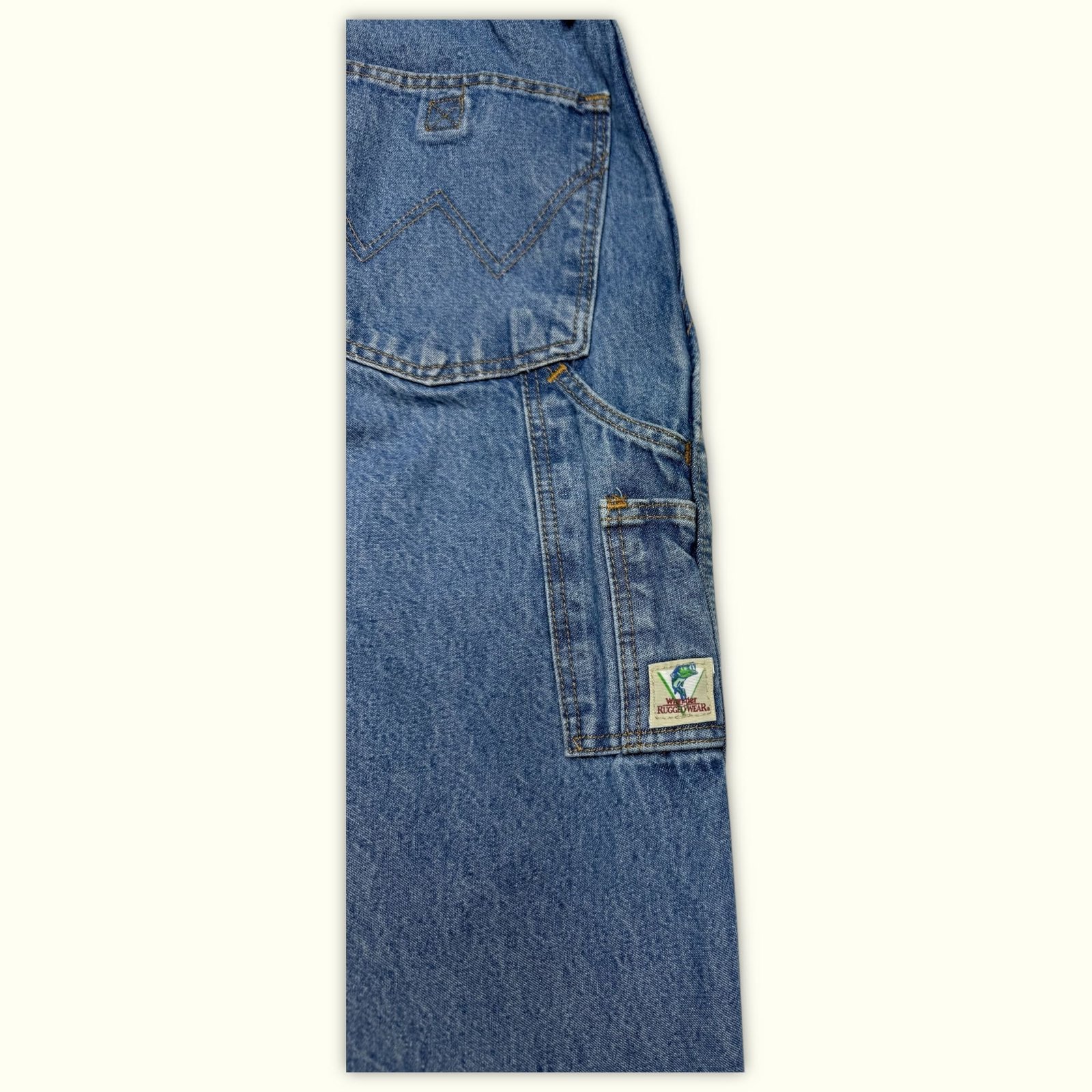 Wrangler Jean Relaxed Homme 1990s Workwear – W40