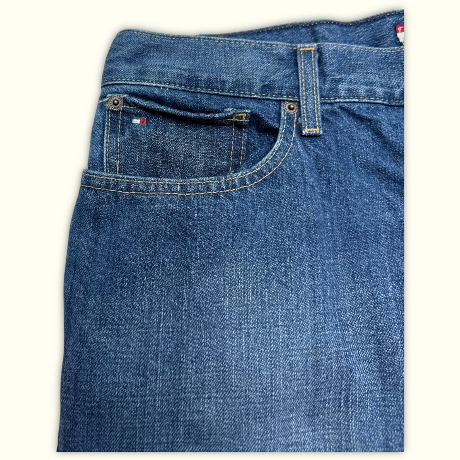 Tommy Hilfiger Jean Regular Homme Classique – W34