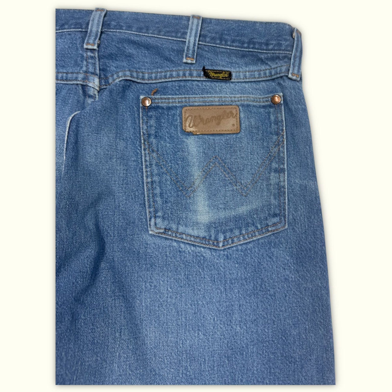 Wrangler Jean Regular Homme 1990s Western – W38