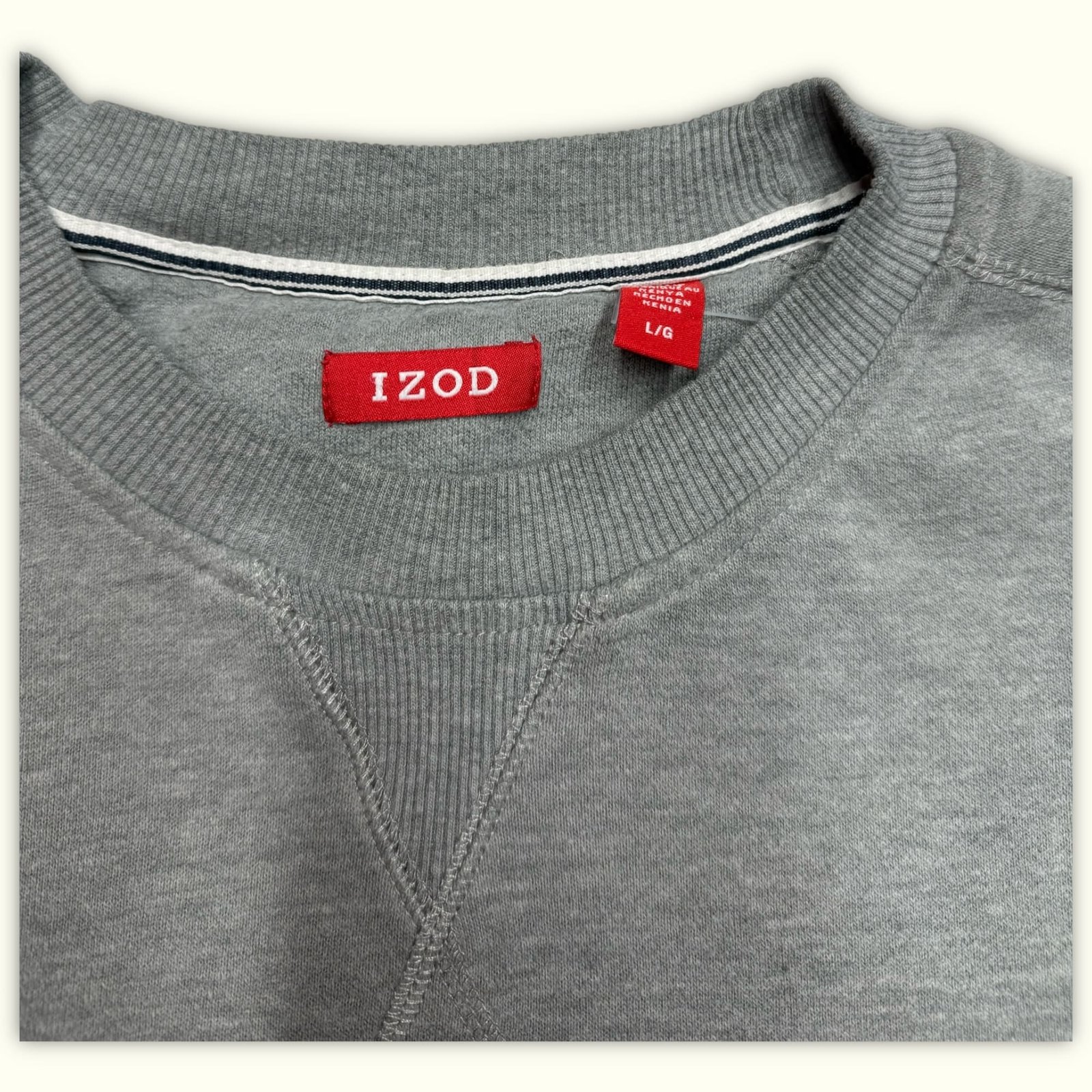 Izod sweatshirt Regular Men 2010s Classic – L