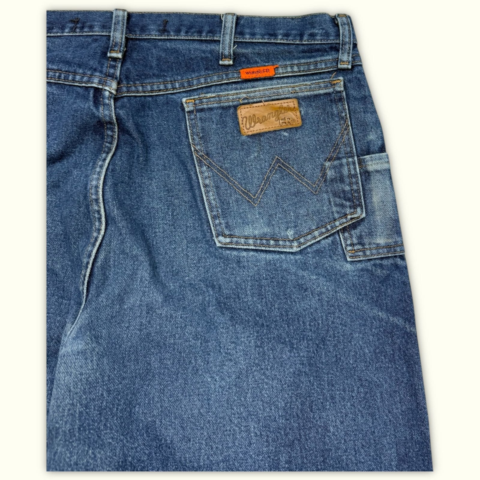 Wrangler Jean Relaxed Homme 2010s Workwear – W38