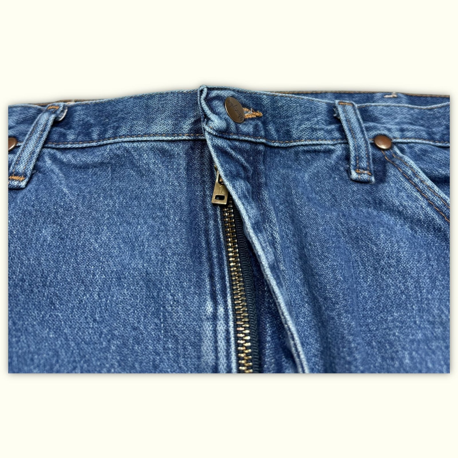 Wrangler Jean Relaxed Homme 2000s Western – W38