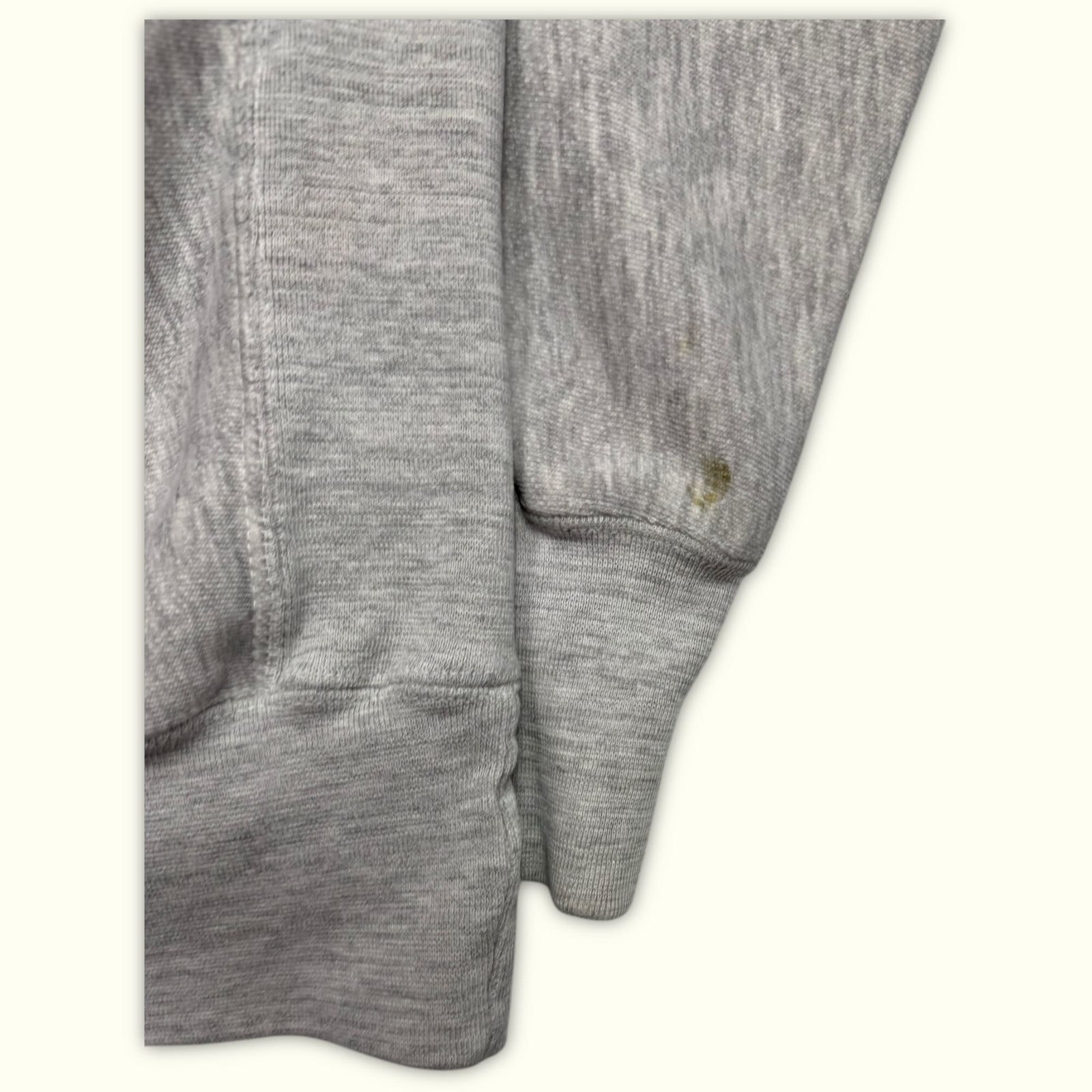 Trench Sweatshirt Oversized Herren 1990s Vintage – L