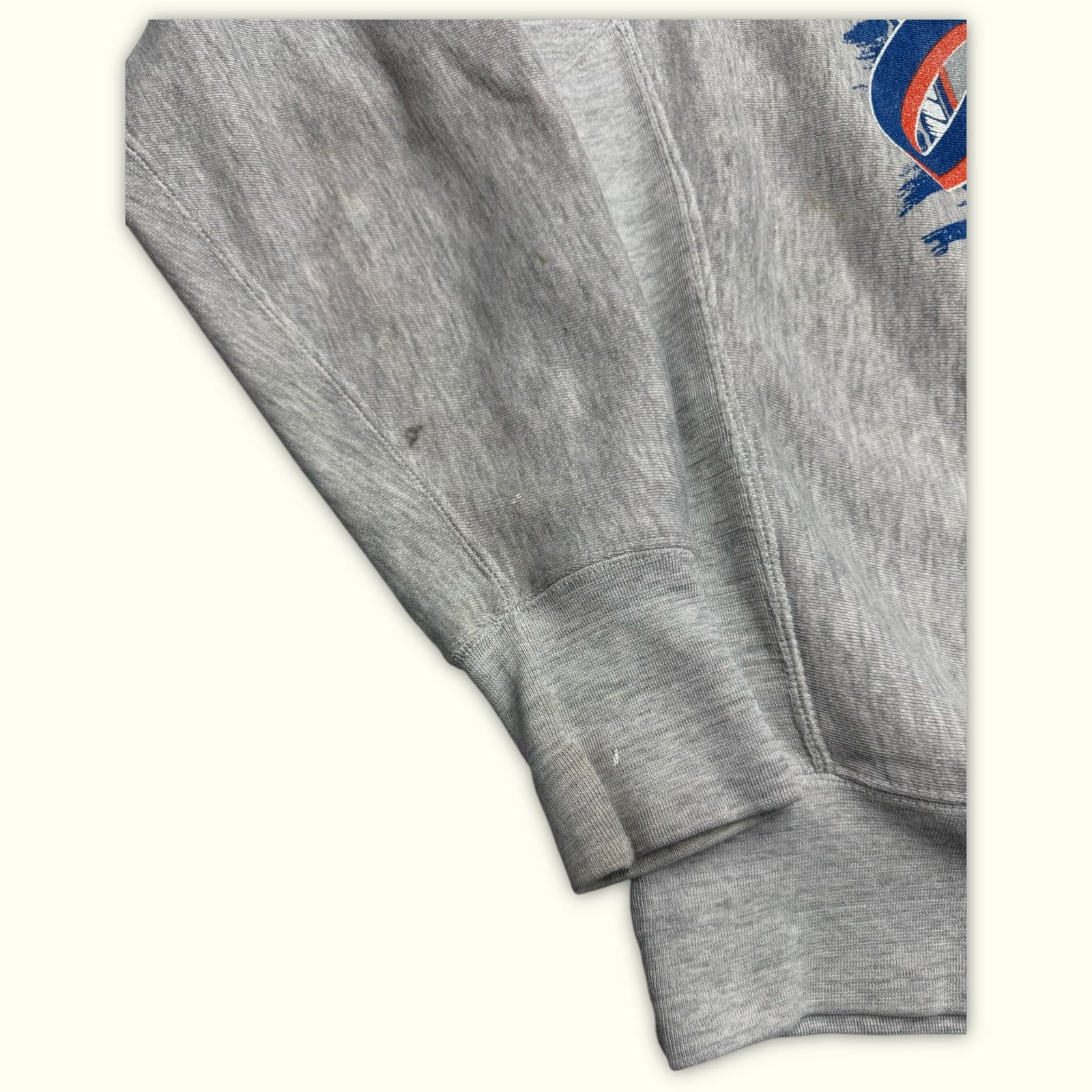 Trench Sweatshirt Oversized Herren 1990s Vintage – L