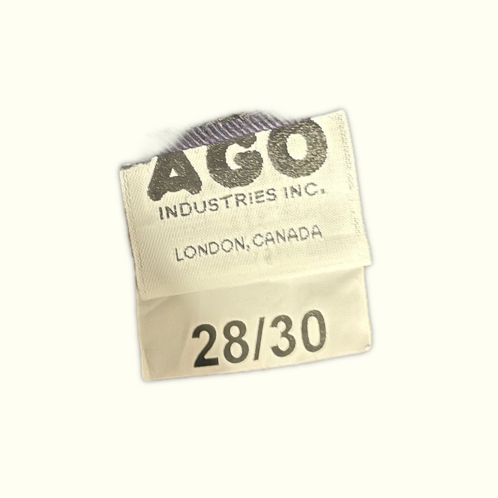 Ago Industries Inc. Pantalon cargo Regular Homme 1990s Workwear – W28