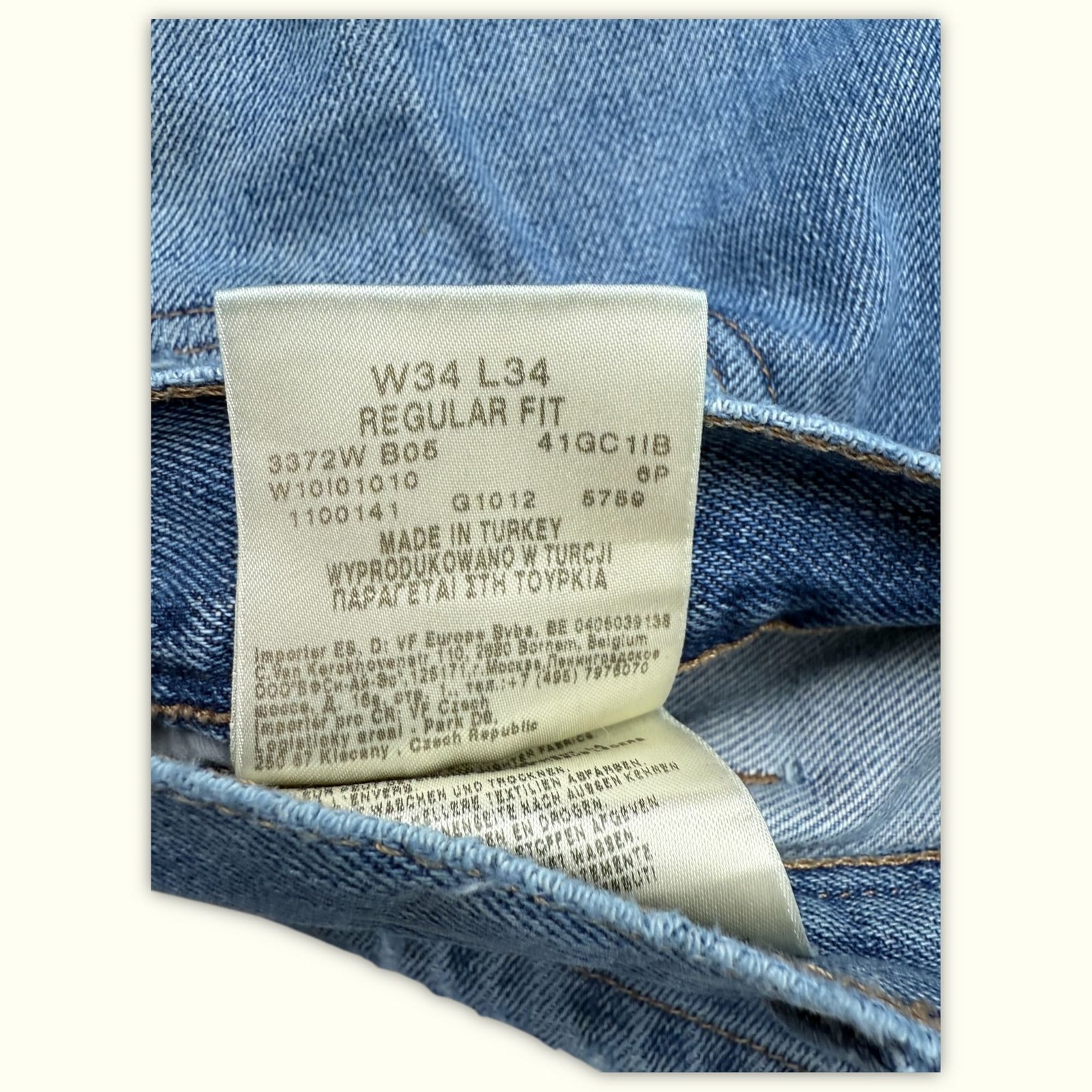 Wrangler Jean Regular Homme 2010s Workwear – W34