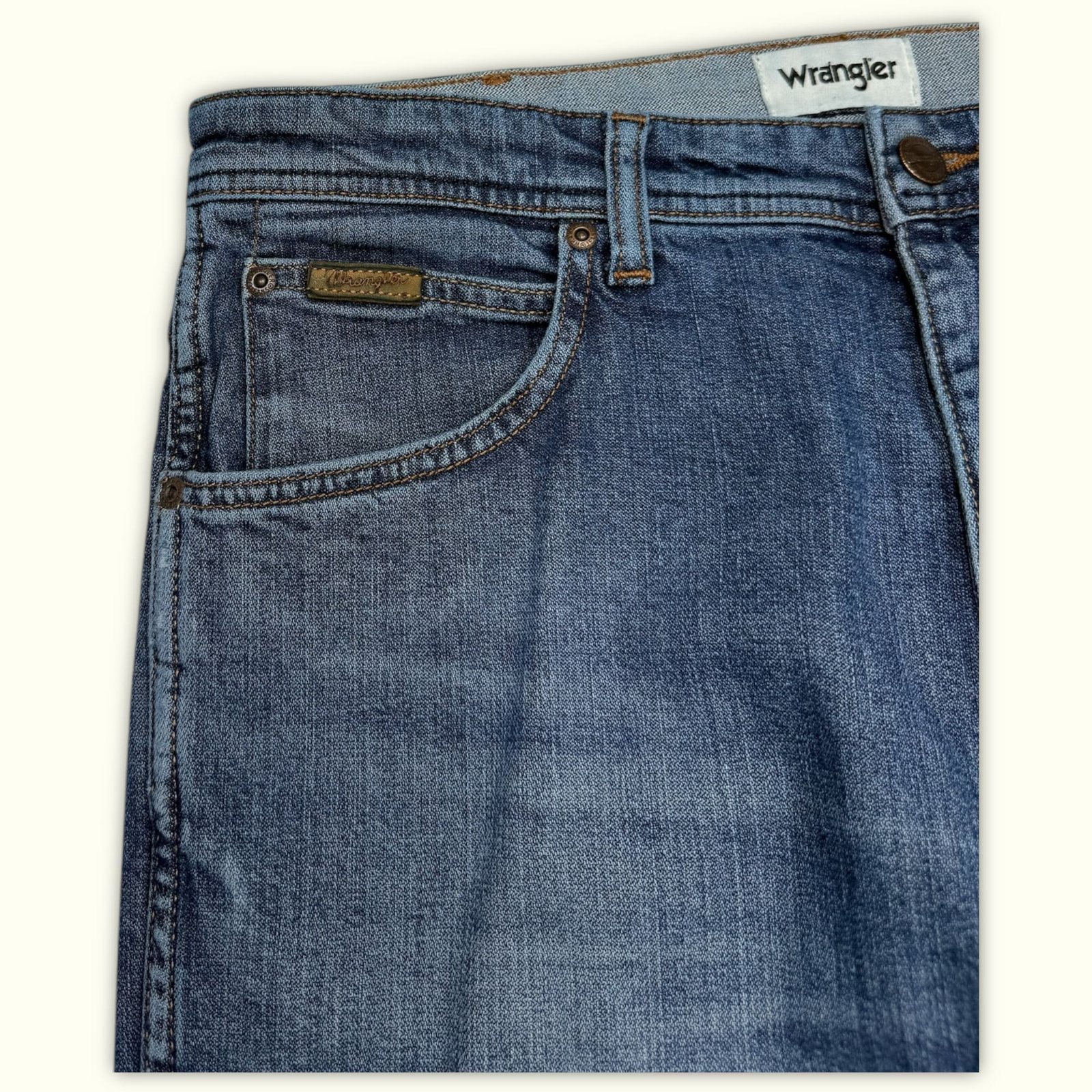 Wrangler Jean Regular Homme 2000s Western – W32