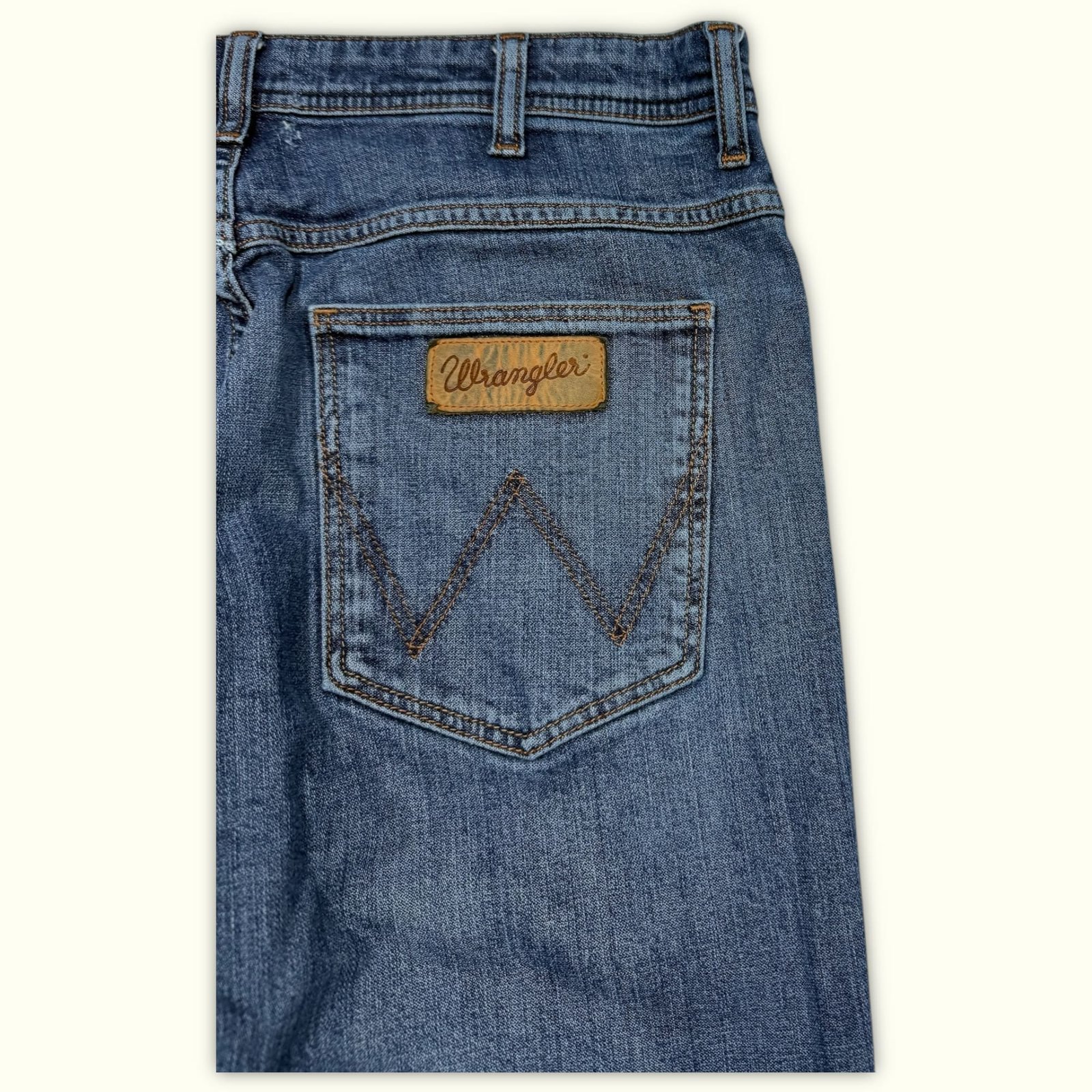 Wrangler Jean Regular Homme 2000s Western – W32