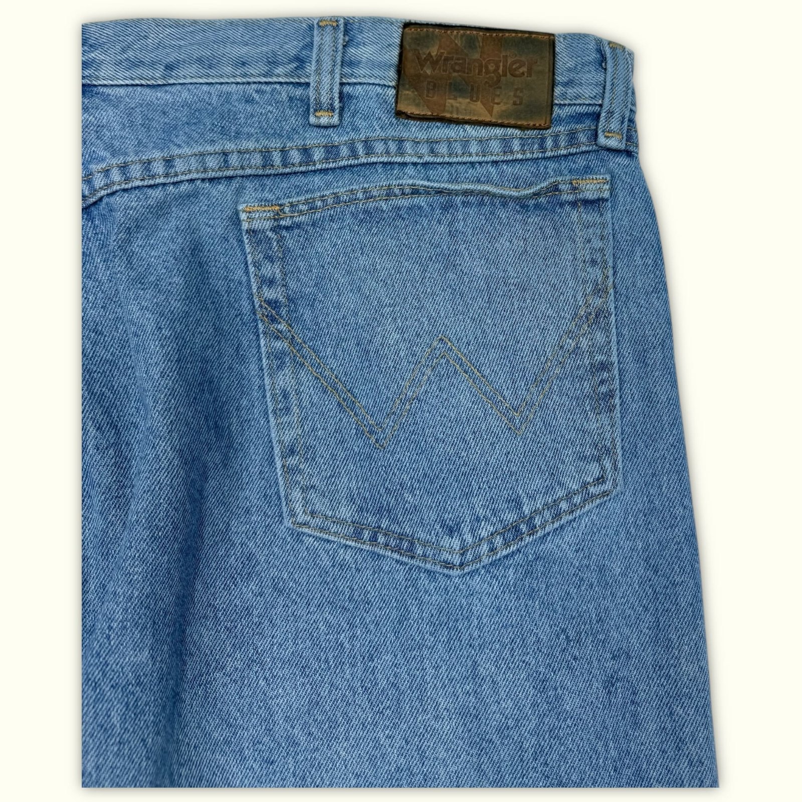 Wrangler Jean Regular Homme 2000s Western – W42