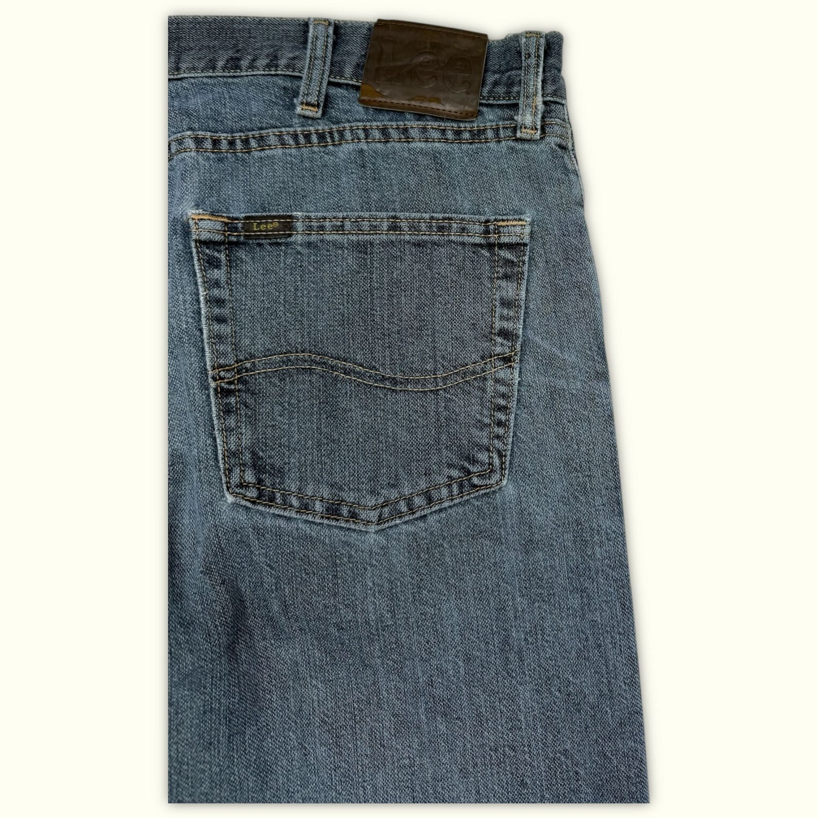 Lee Jean Regular Homme 2000s Normcore – W34