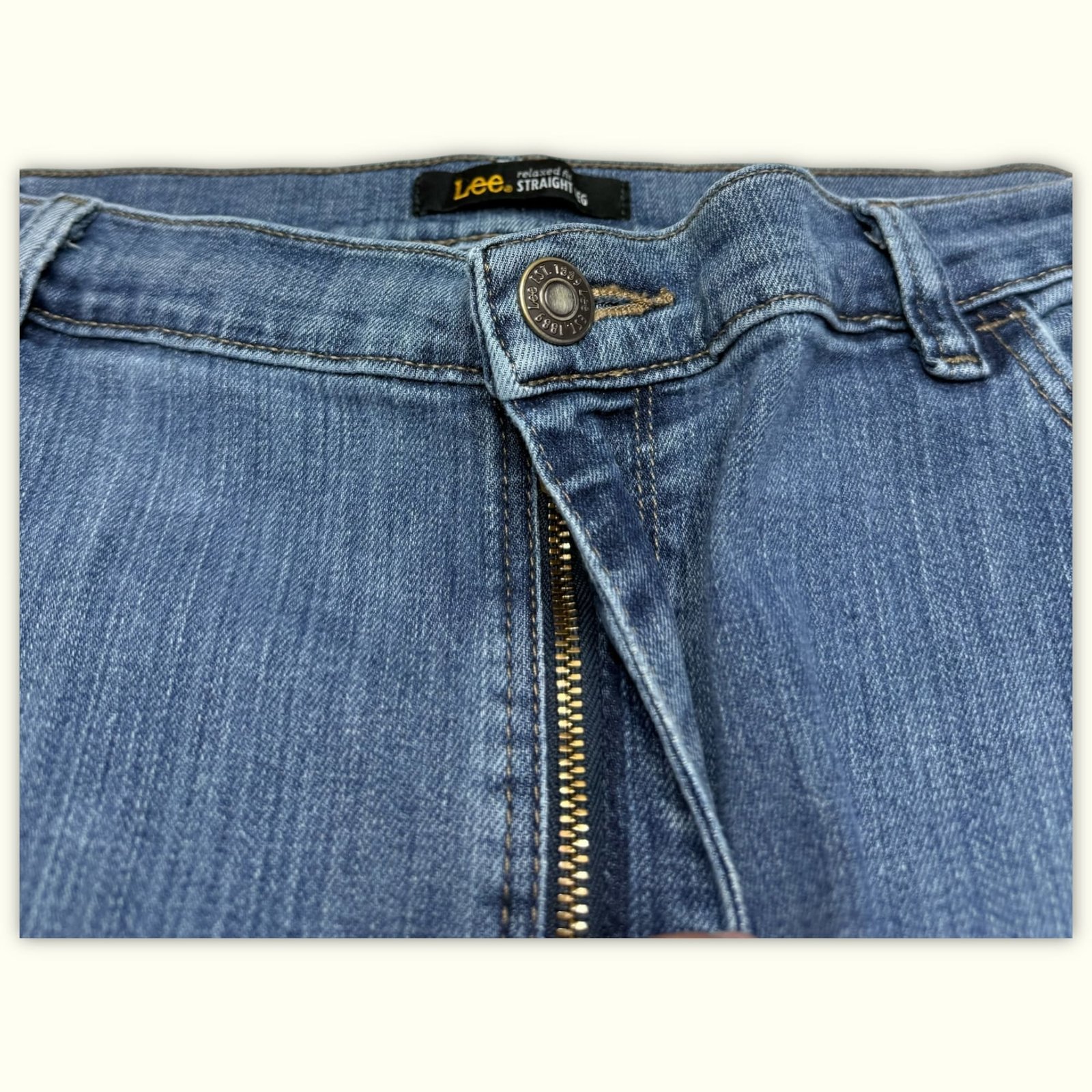 Lee Jean Regular Femme 2010s Normcore – W36