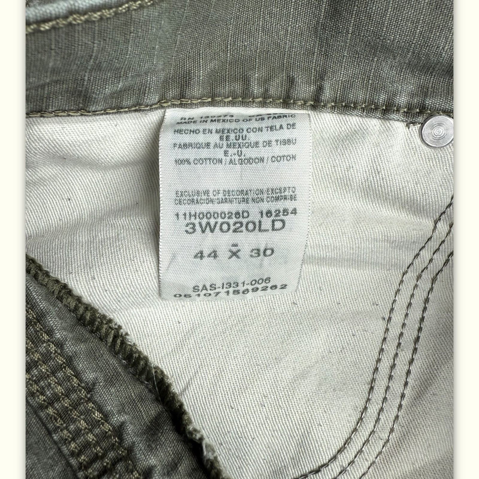 Wrangler Pantalon Relaxed Homme 2000s Workwear – W44