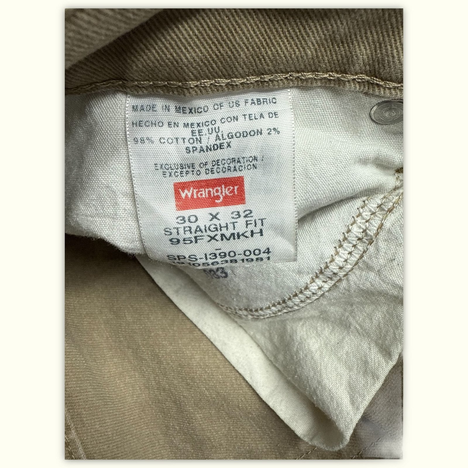 Wrangler Jean Regular Homme 2010s Workwear – W30