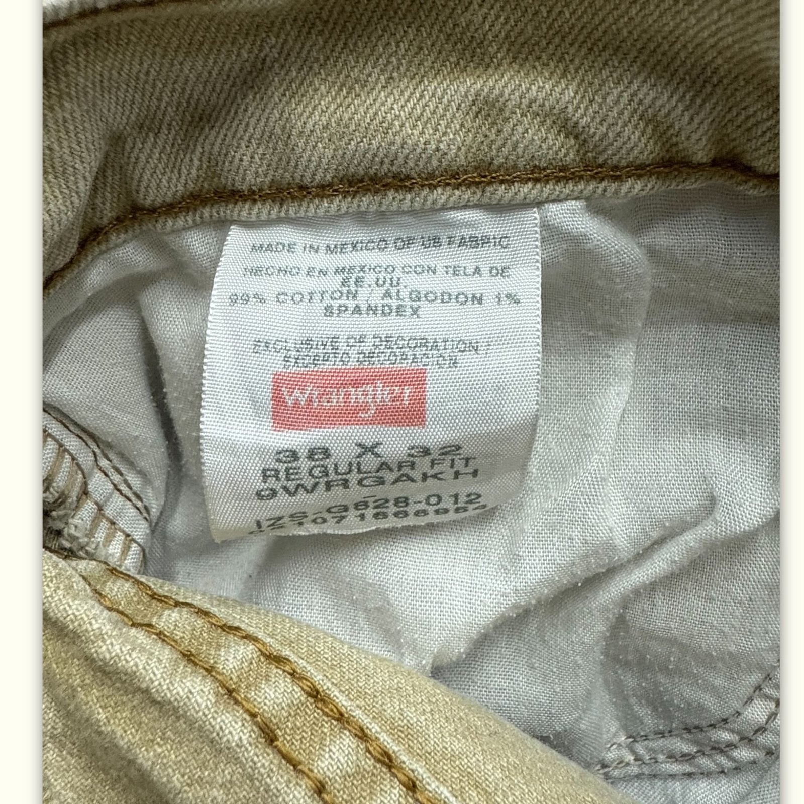 Wrangler Jean Regular Homme 2000s Workwear – W38