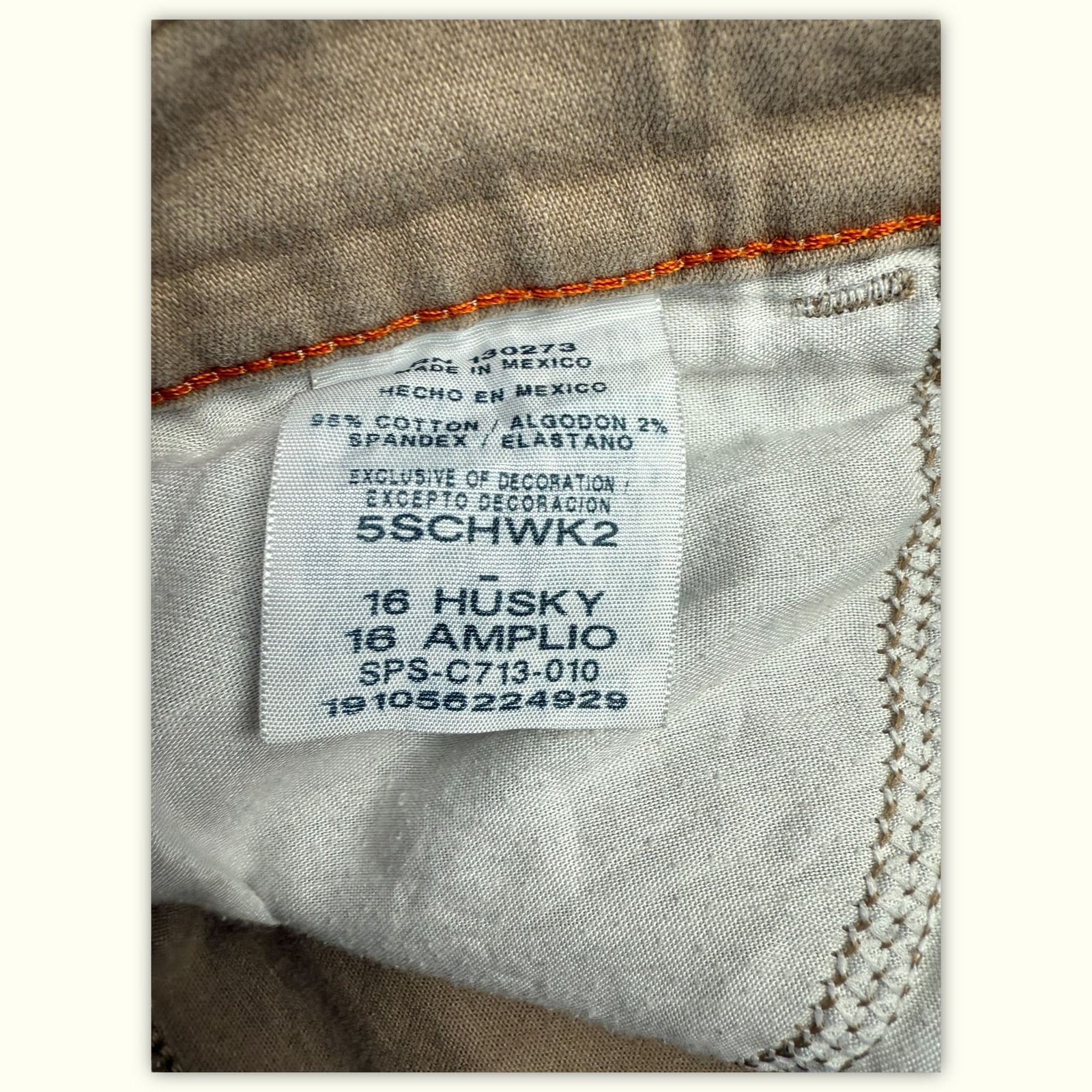 Wrangler Pantalon Regular Garçon Workwear – W30
