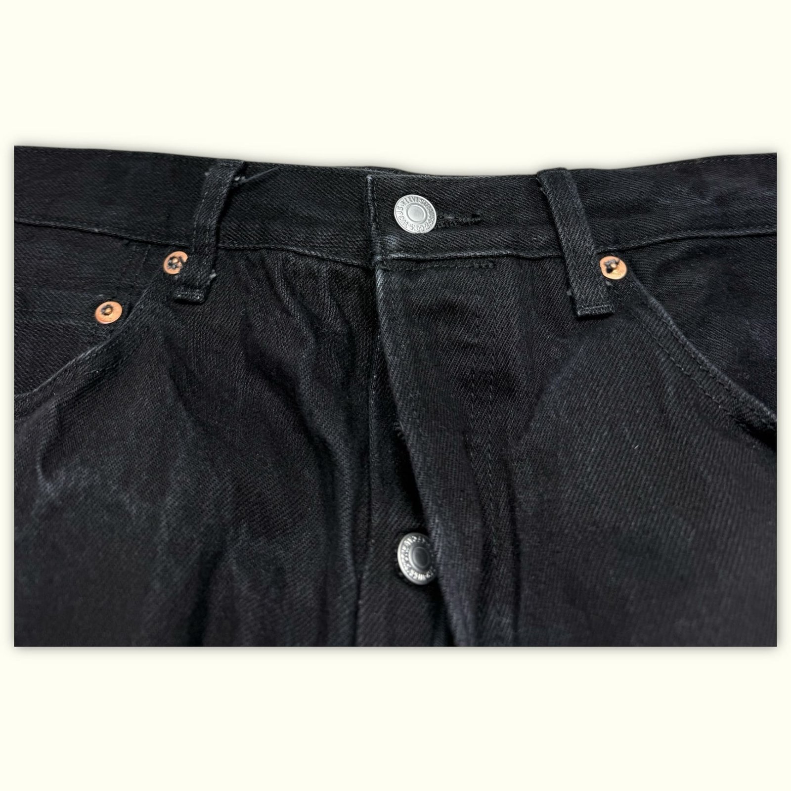 Levi'S 501 1980s Jean Regular Homme 1980s Vintage – W34