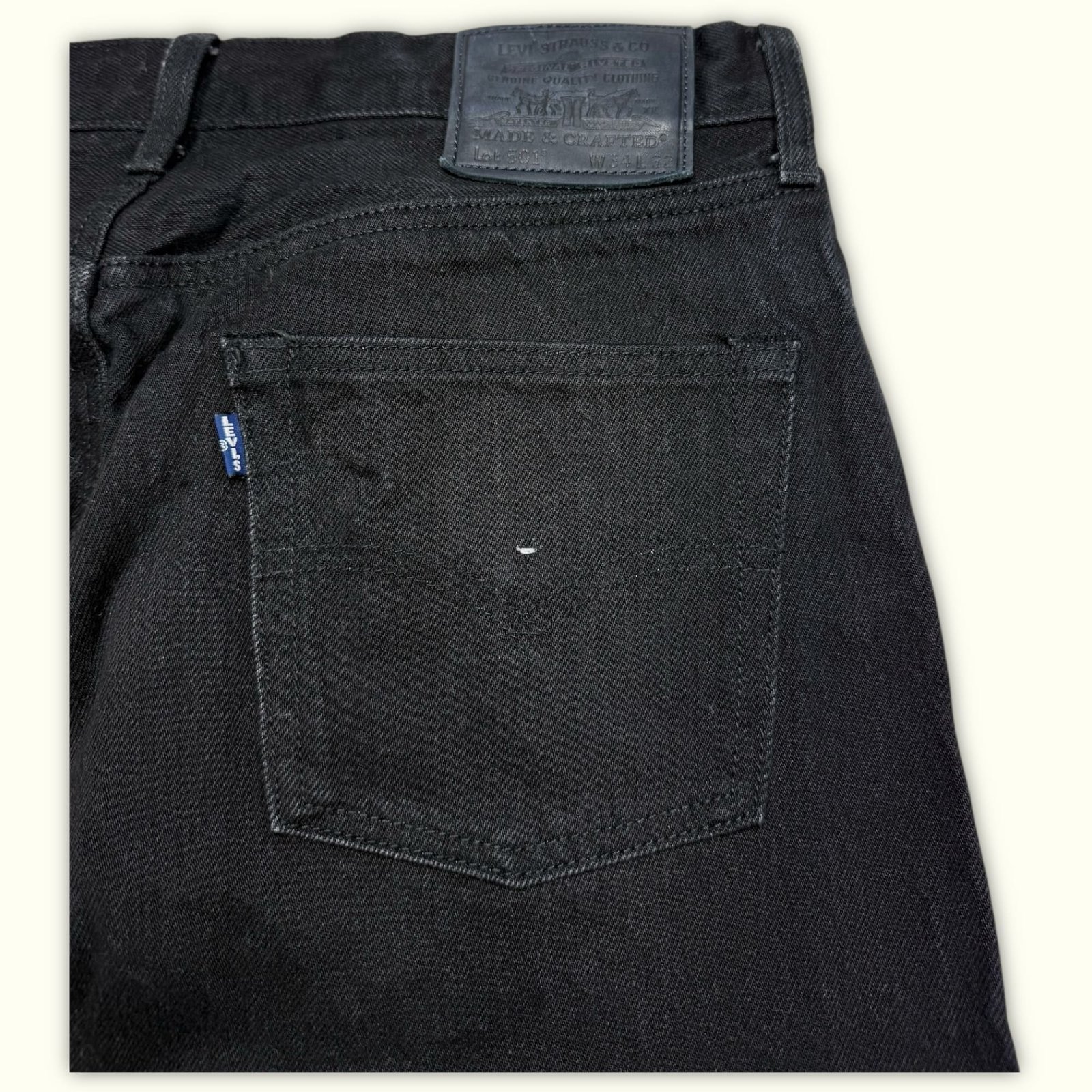 Levi'S 501 1980s Jean Regular Homme 1980s Vintage – W34