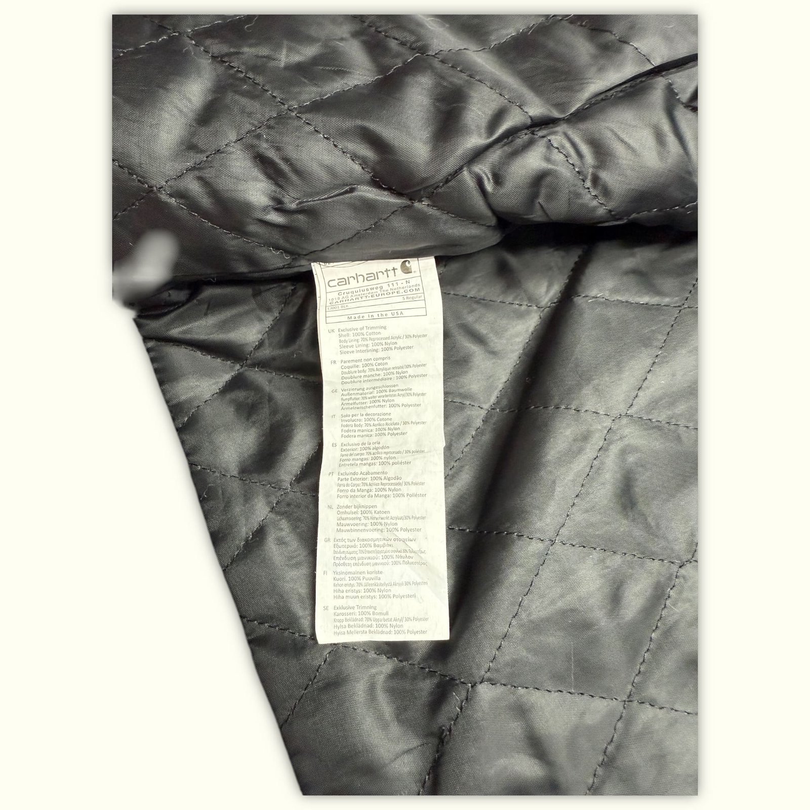 Carhartt Veste Relaxed Homme 1990s Workwear – L