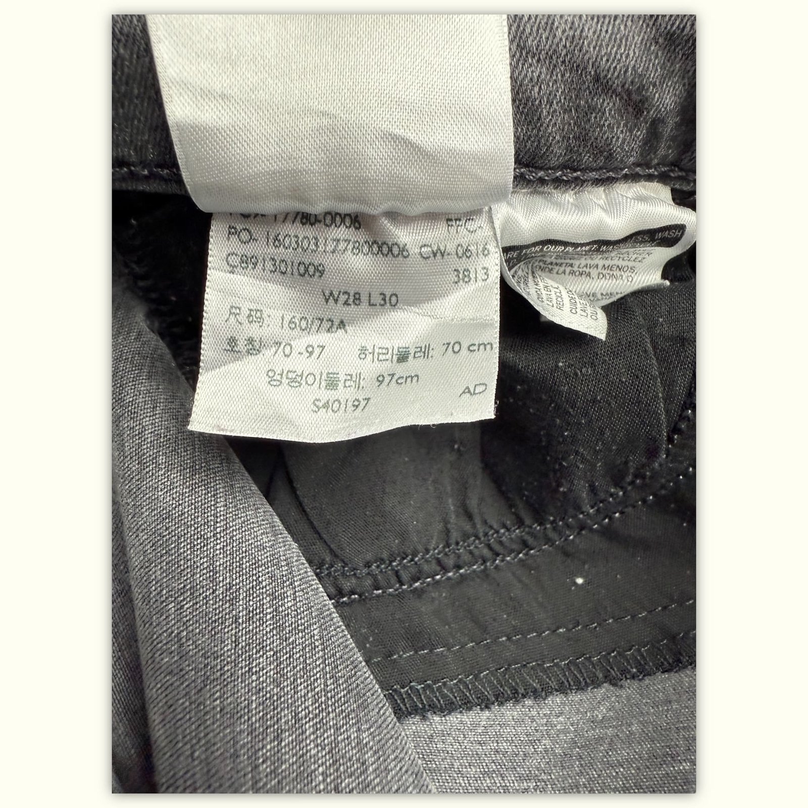 Levi'S Short Skinny Femme Casual chic – W28