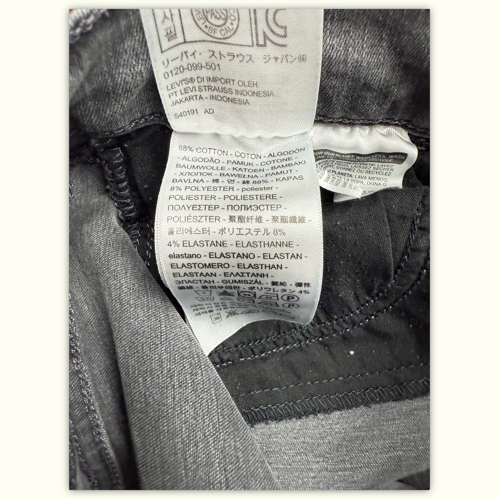 Levi'S Short Skinny Femme Casual chic – W28