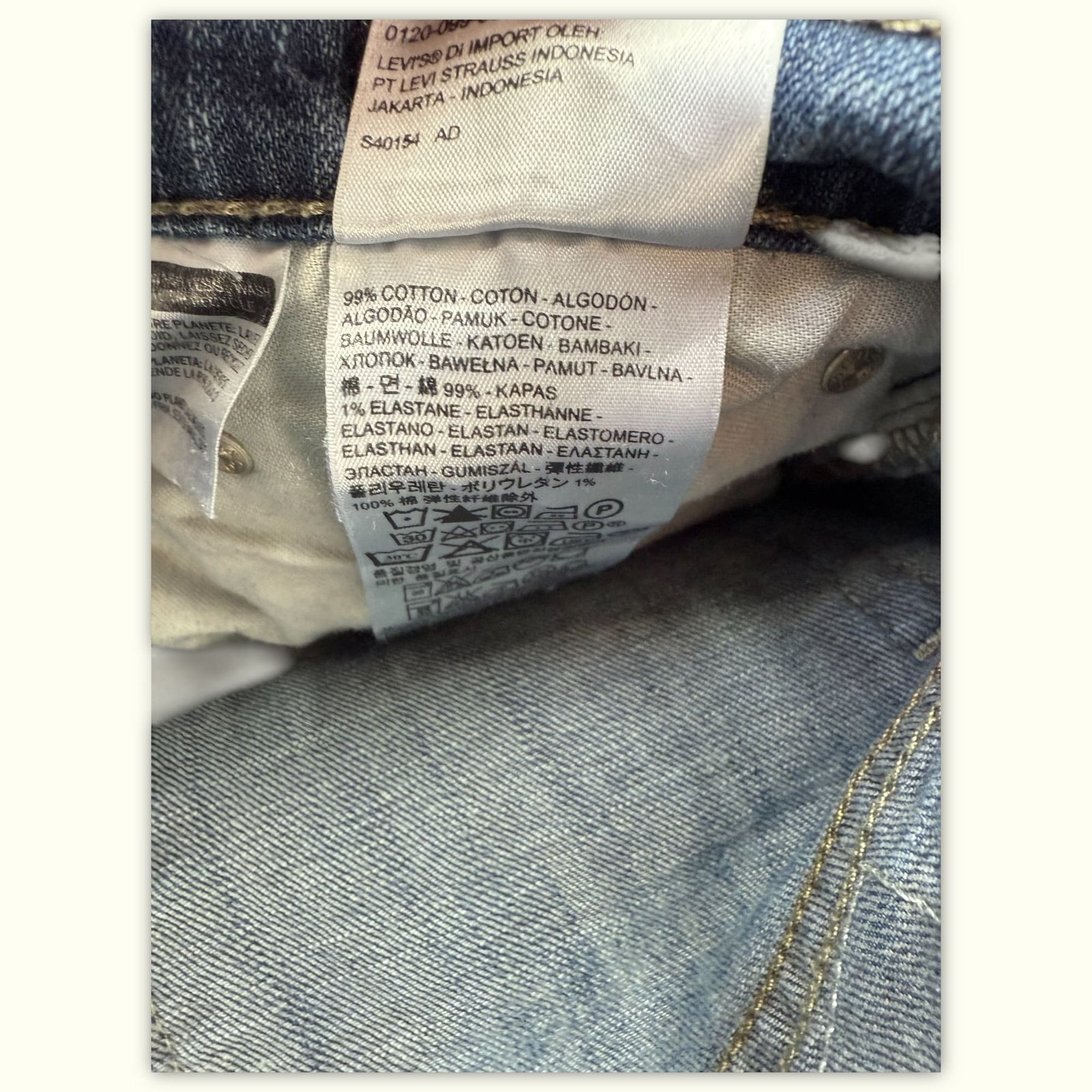 Levi'S Short Slim Homme Vintage – W34