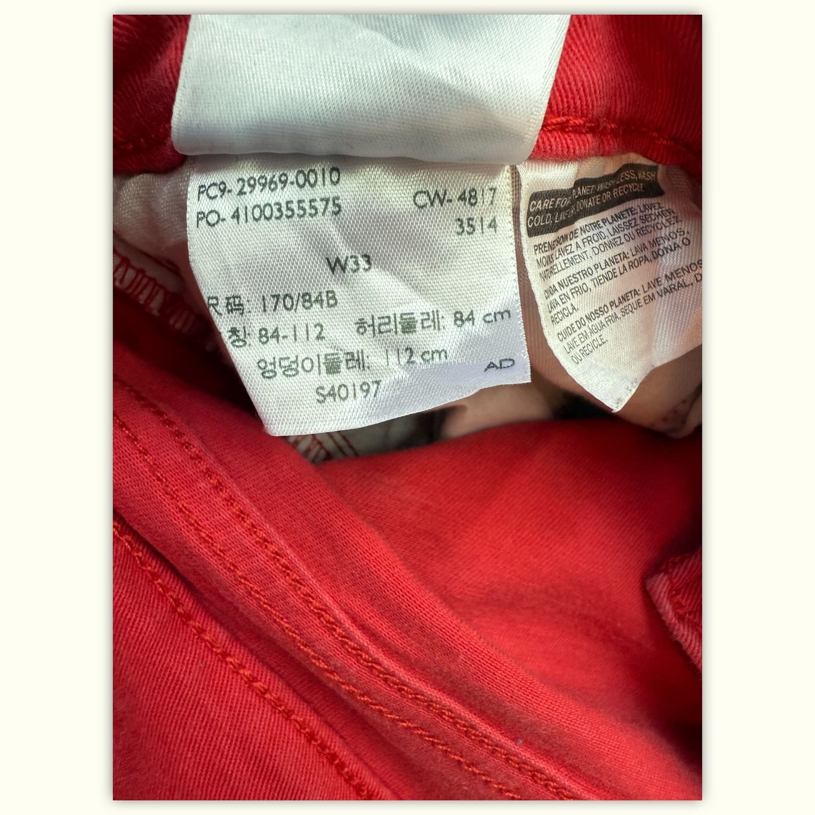 Levi'S Short Regular Femme Casual chic – W33