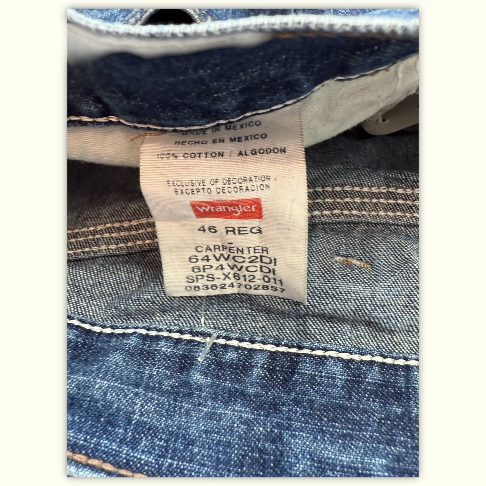 Wrangler Short Relaxed Homme Workwear – W46