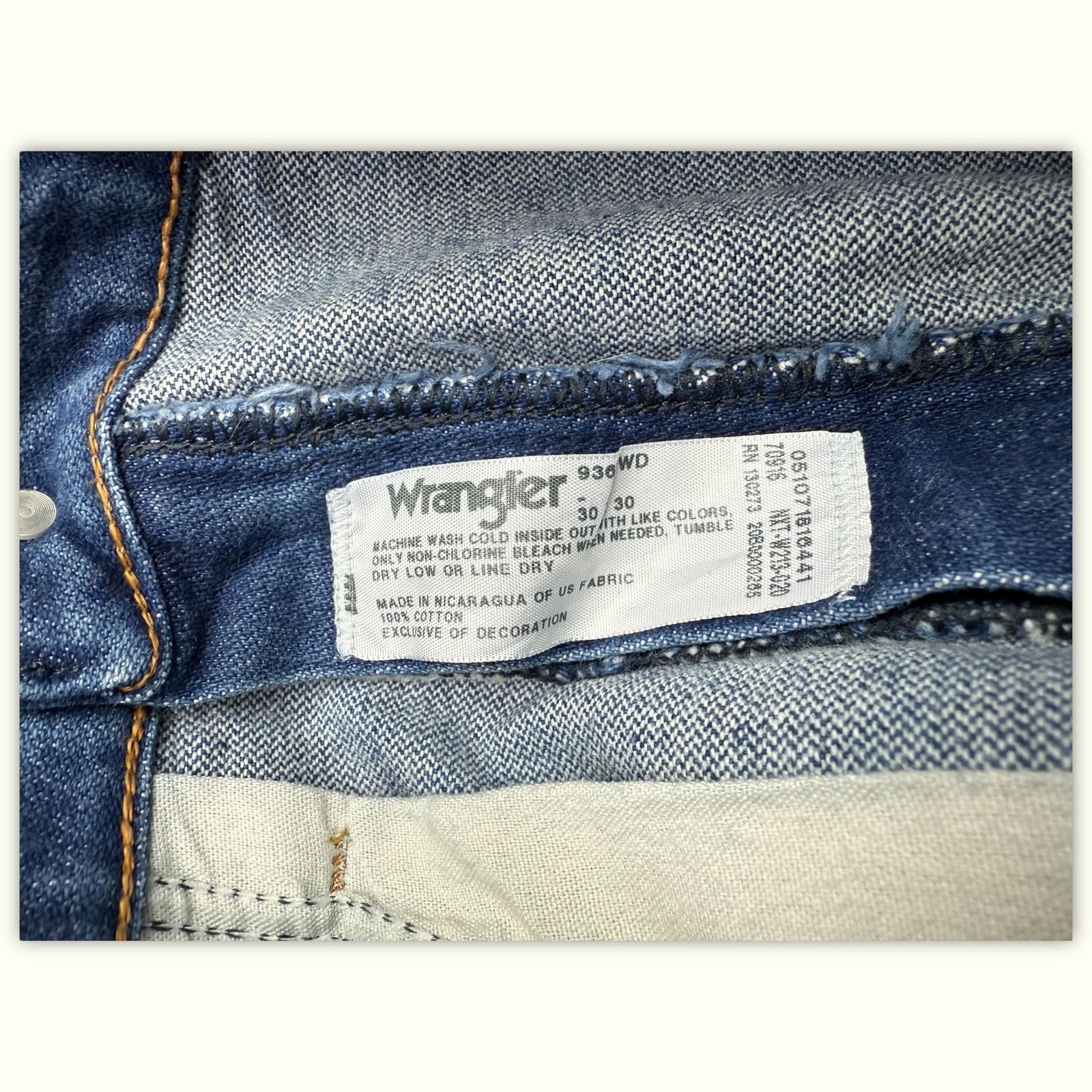 Wrangler Short Slim Homme Western – W30