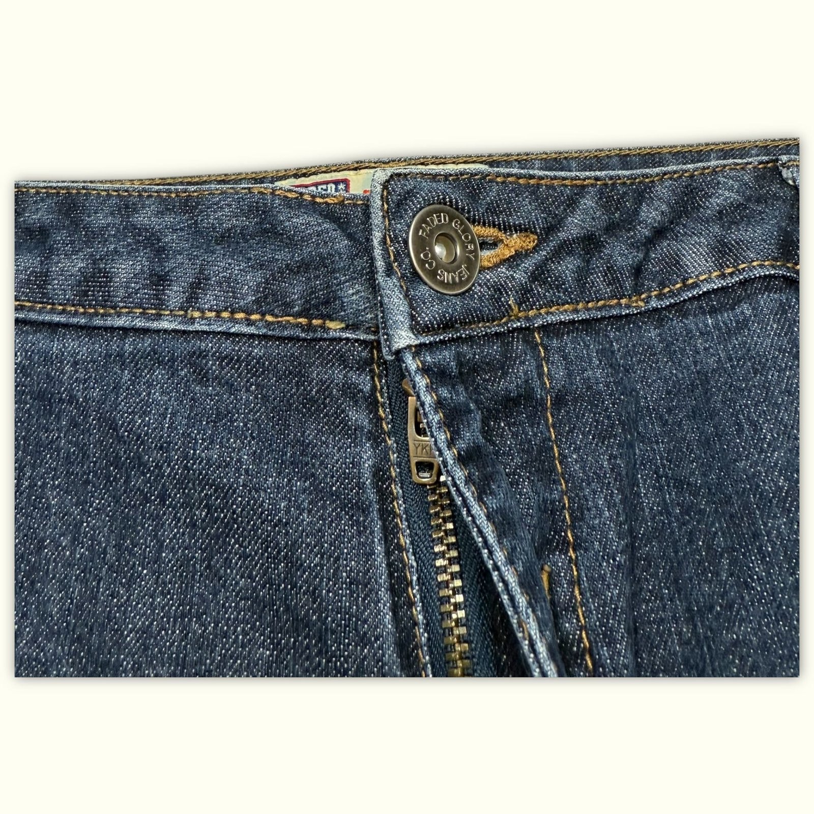 Faded Glory Jean Regular Femme 2000s Casual chic – W36