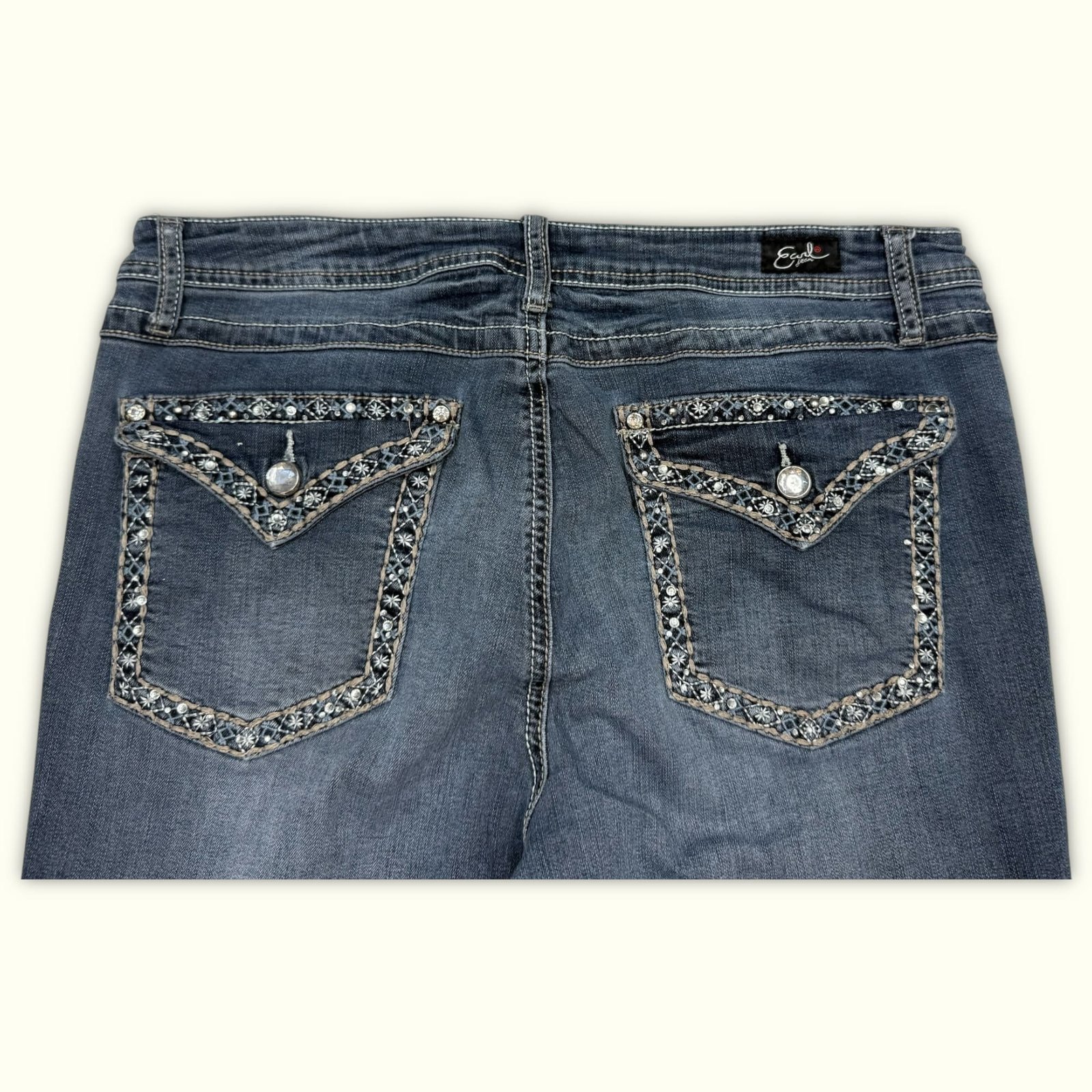 Earl Jean Jean Slim Femme 2000s Y2K – W32
