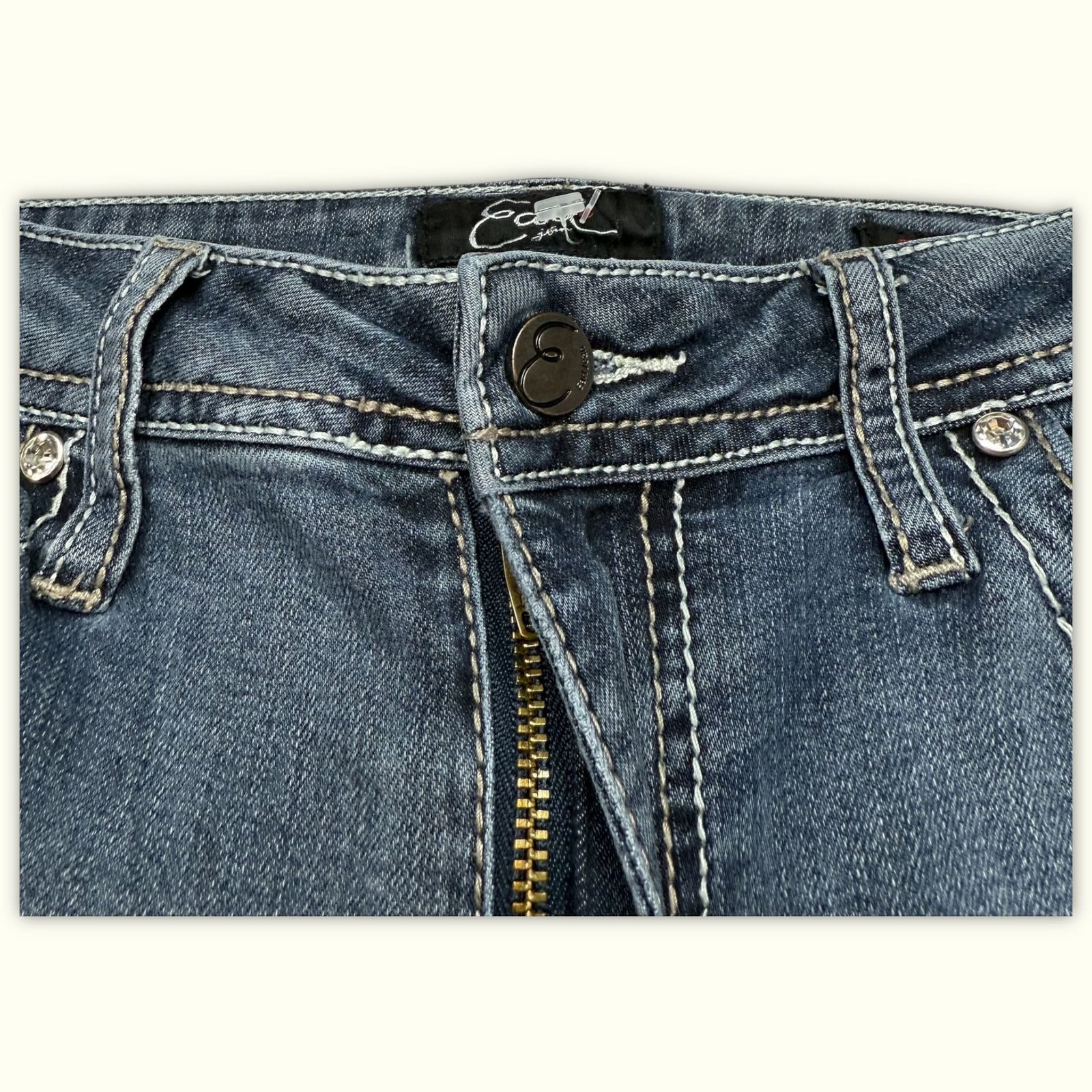 Earl Jean Jean Slim Femme 2000s Y2K – W32