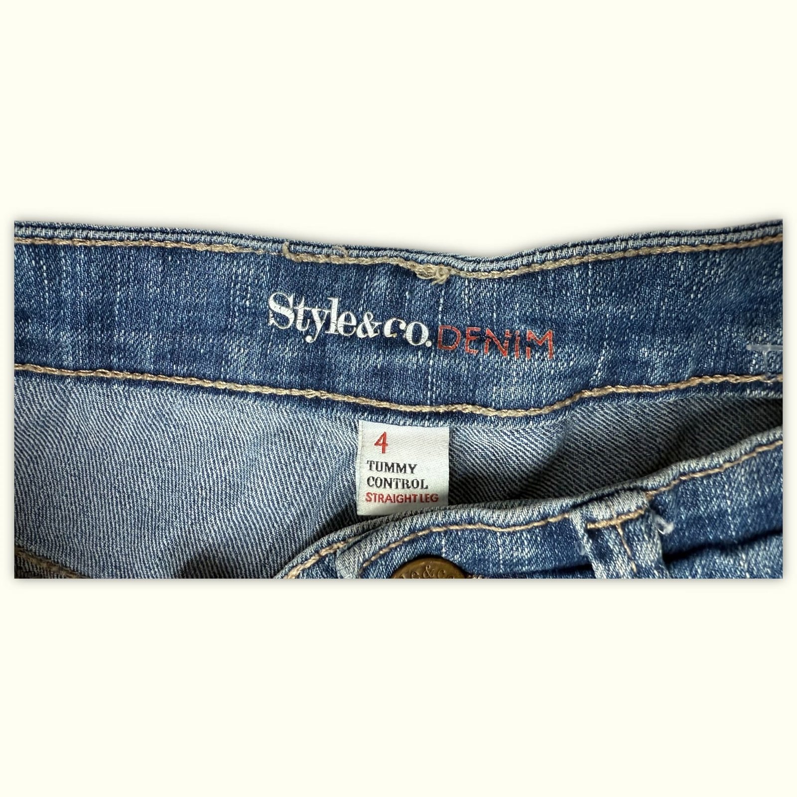 Style & Co. Jean Regular Femme 2010s Classique – W30