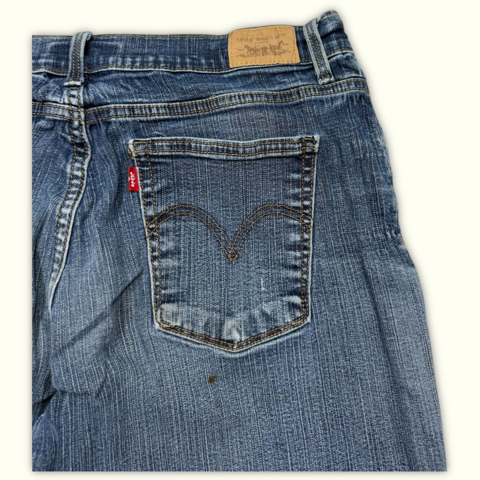 Levi'S Bermuda Slim Femme Vintage – W32