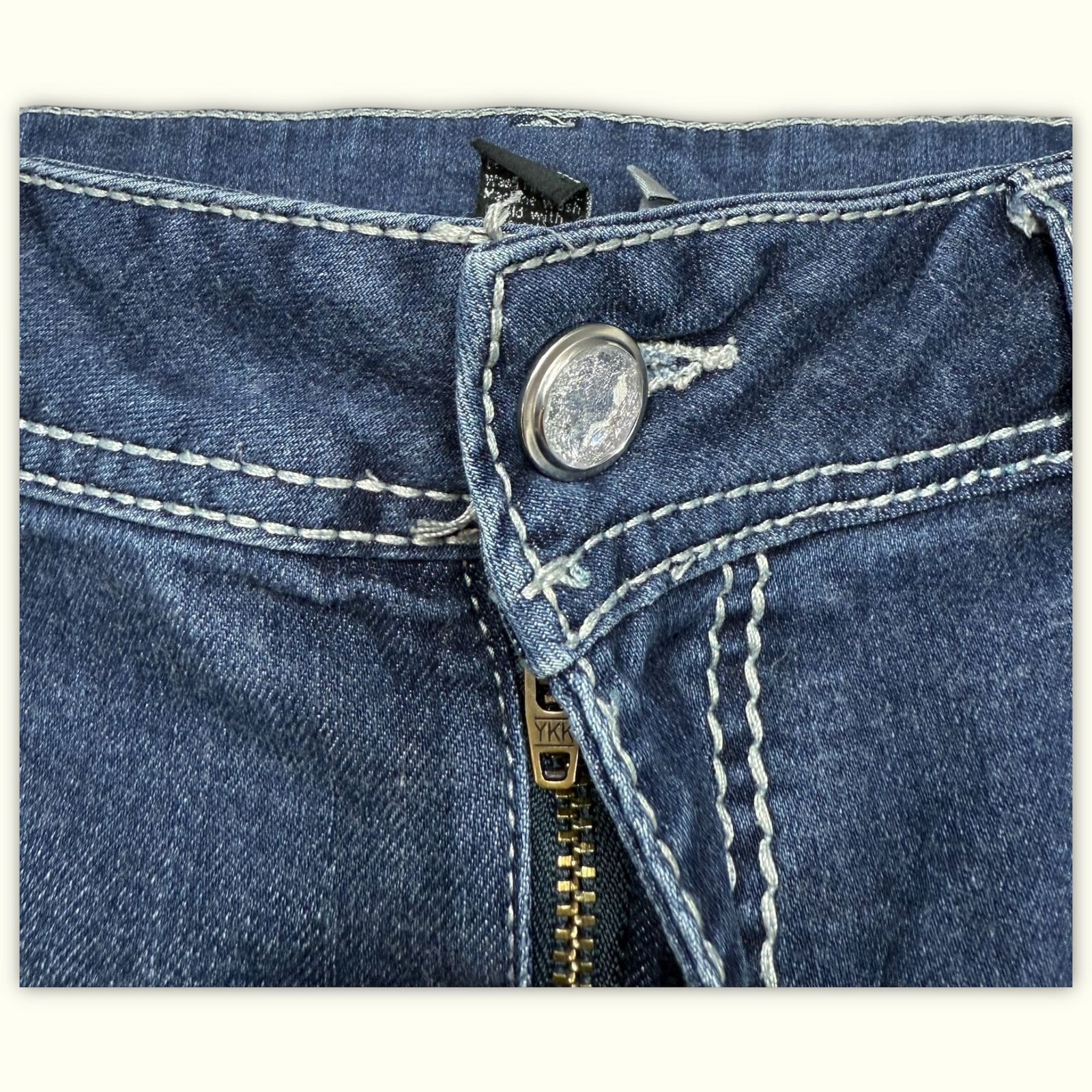 Jean Évasé Femme 2000s Y2K – W32