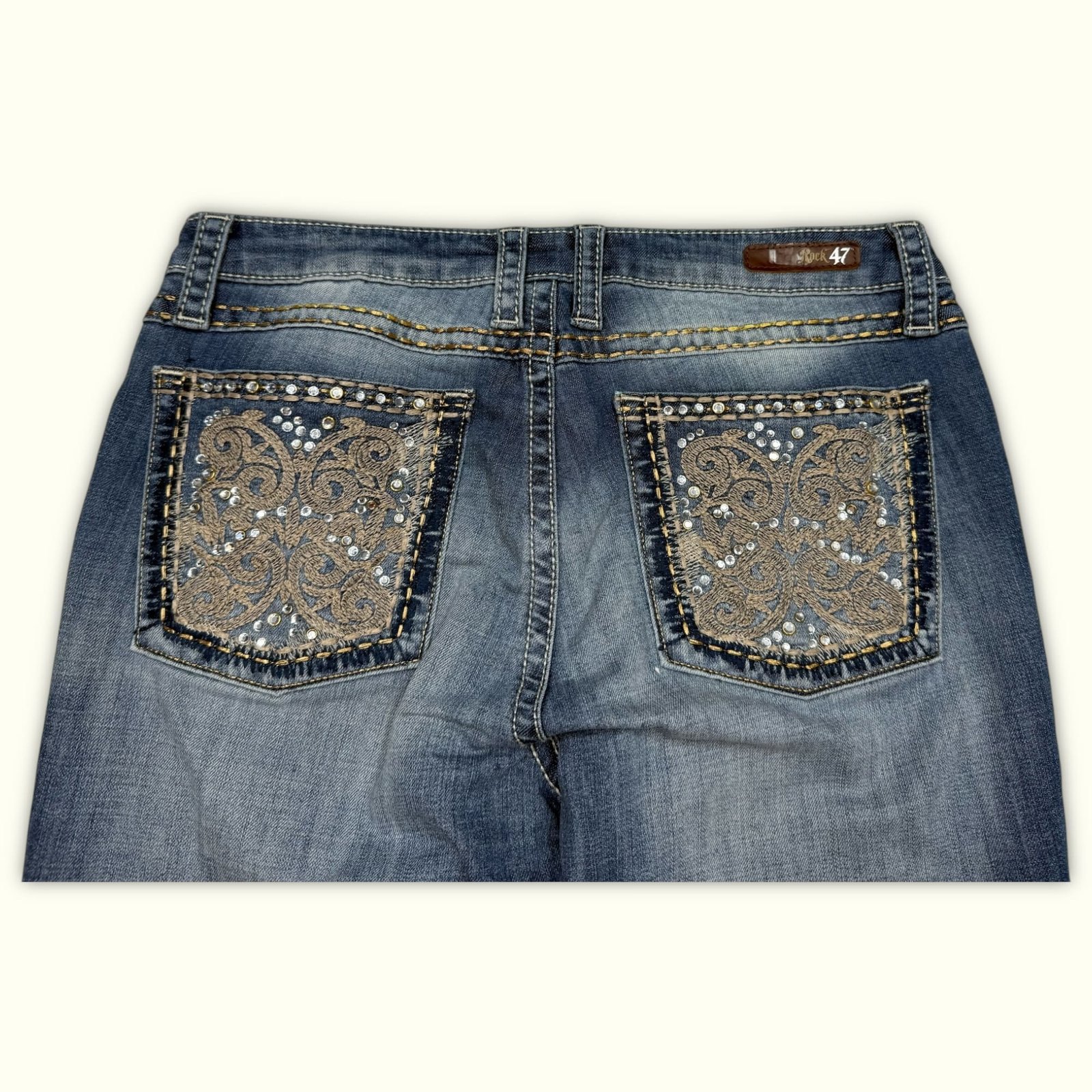 Wrangler Jean Évasé Femme 2010s Western – W29