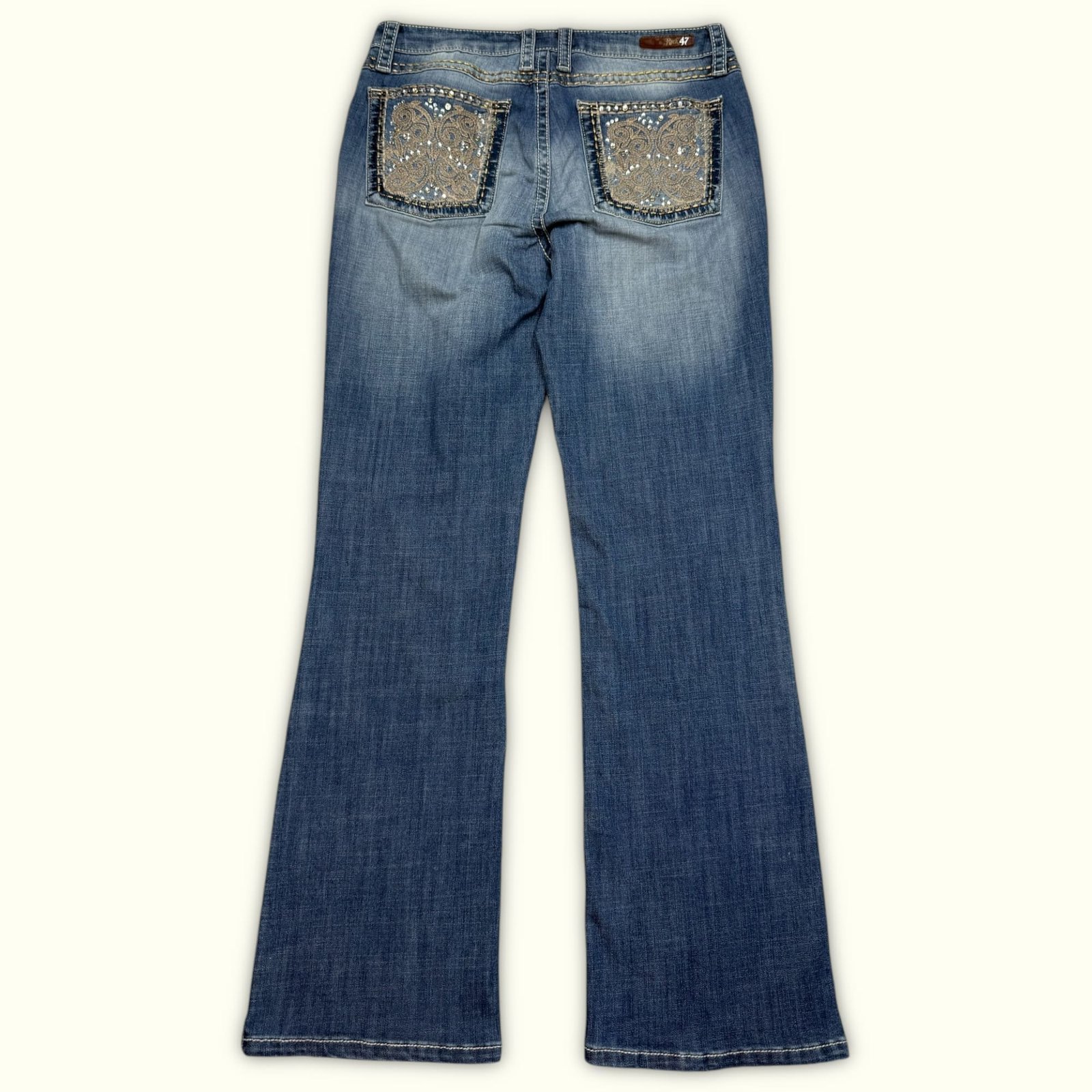 Wrangler Jean Évasé Femme 2010s Western – W29