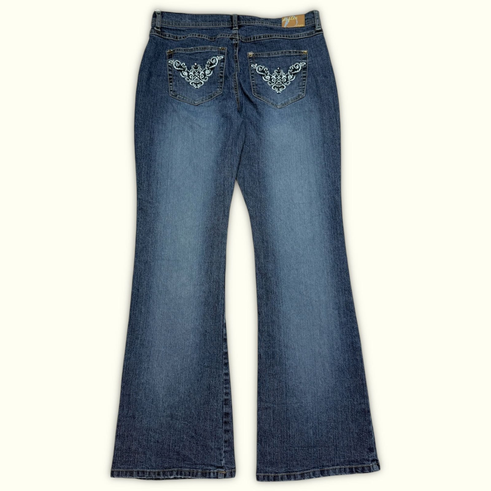 Duplex By Tyte Jean Évasé Femme 2000s Y2K – W32