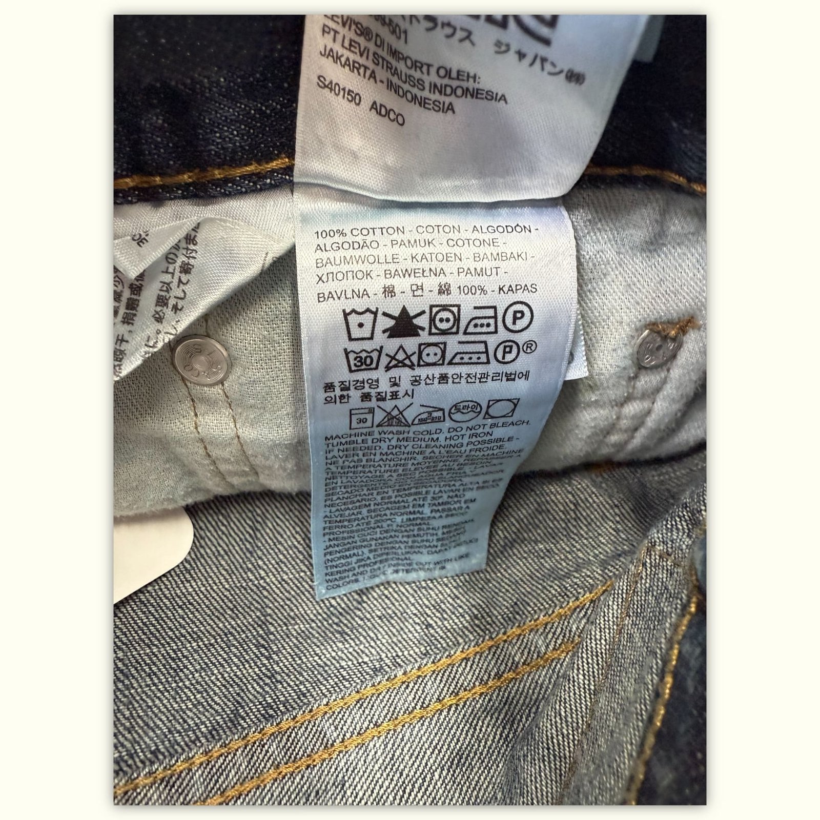 Levi'S Short Large Homme Normcore – W38